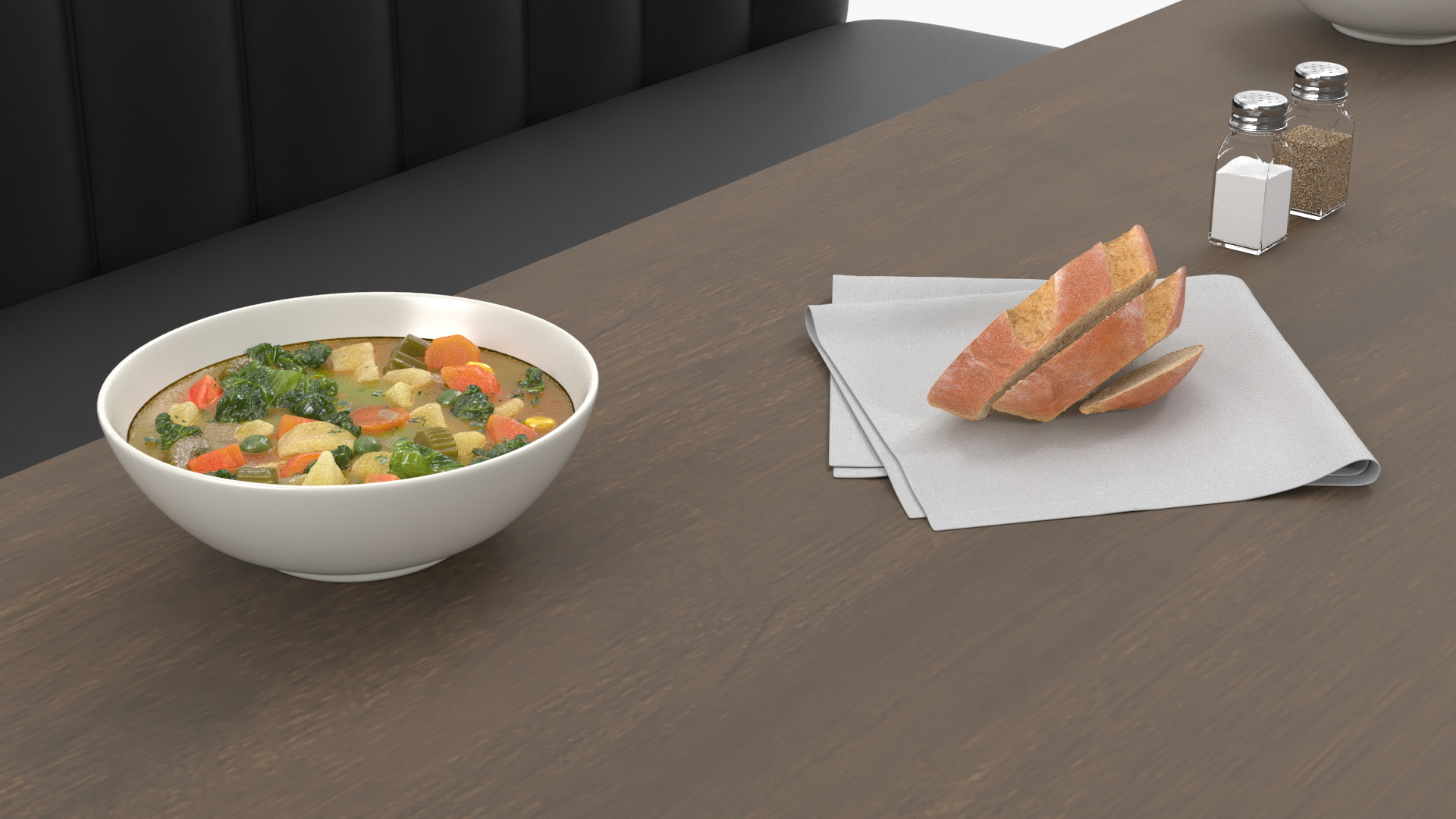 3D model Vegetarian Cafe