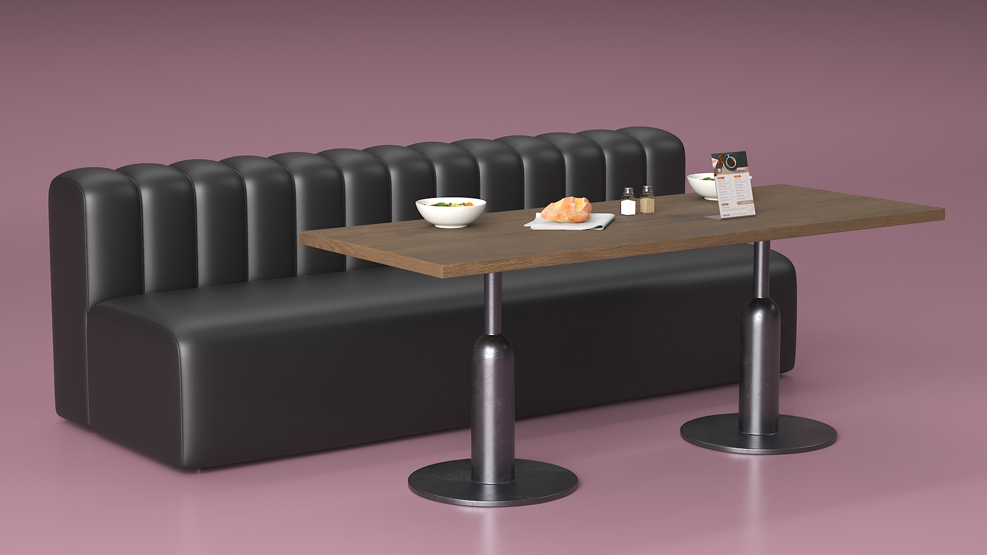 3D model Vegetarian Cafe