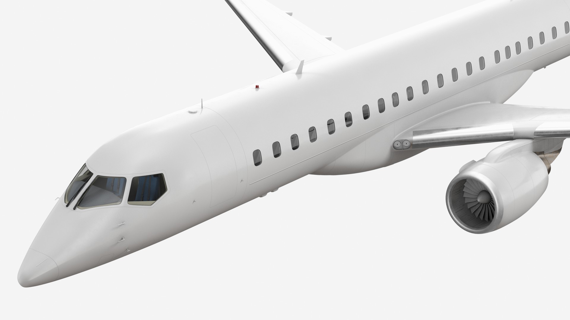 3D model Regional Jet Retracted Landing Gear