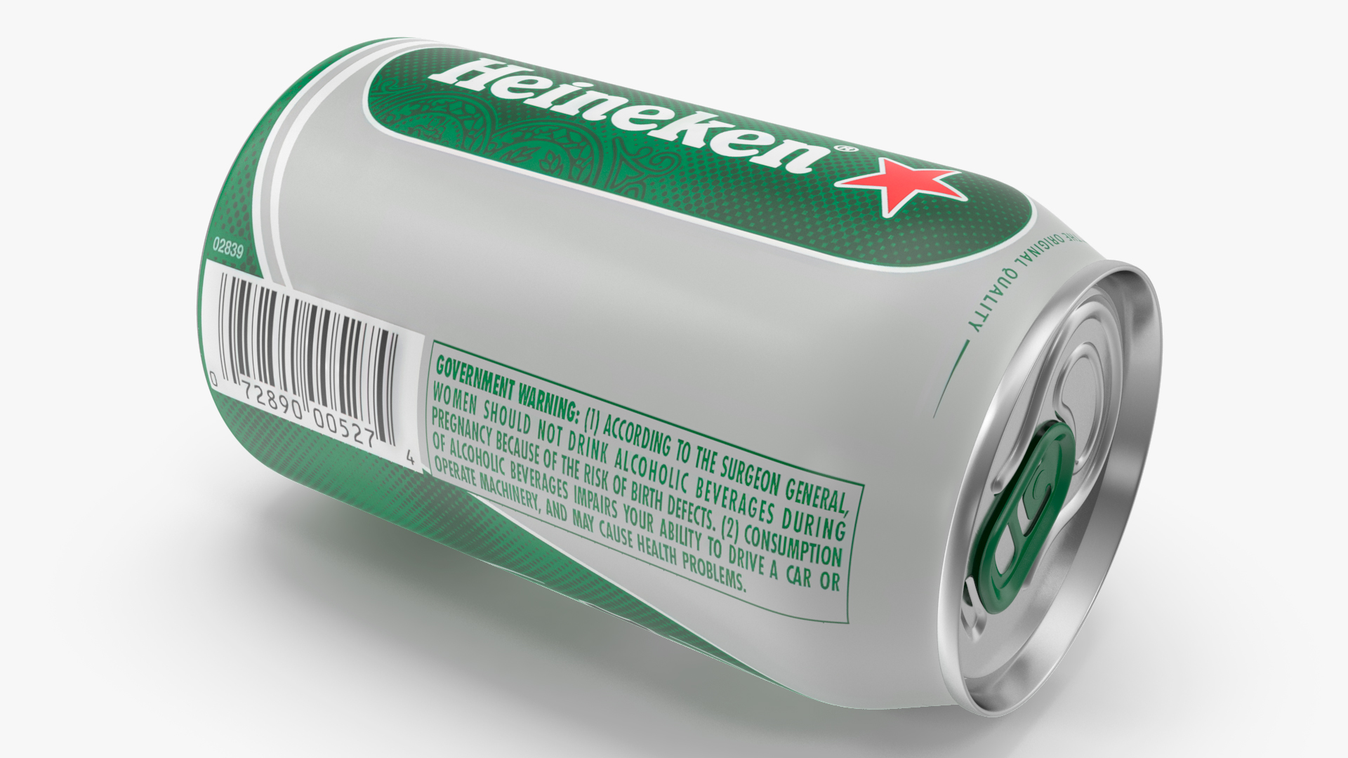 Heineken Beer Can 3D