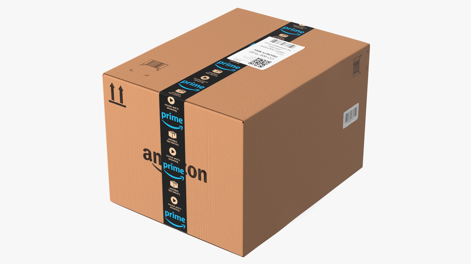 Amazon Parcels Box 45x35x30 3D