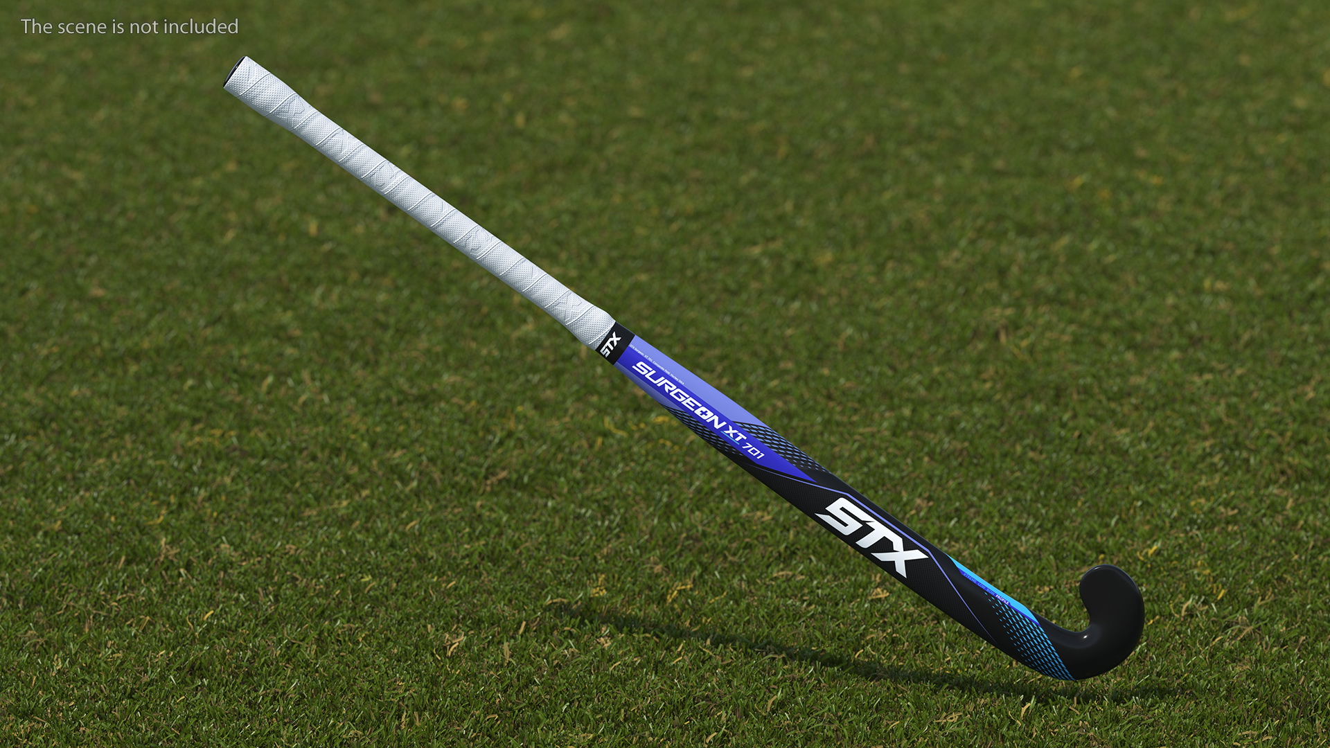 3D STX XT701 Field Hockey Stick Blue model