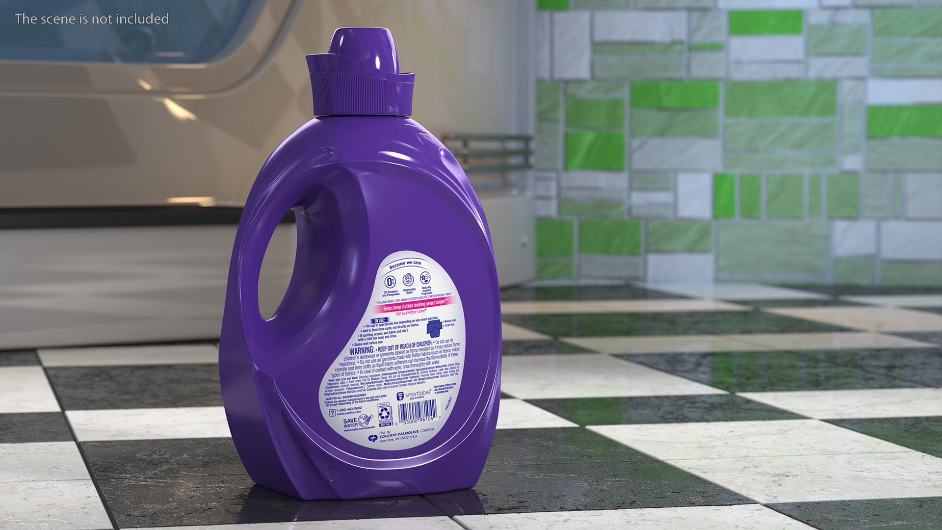 3D Suavitel Lavender Liquid Fabric Softener Large