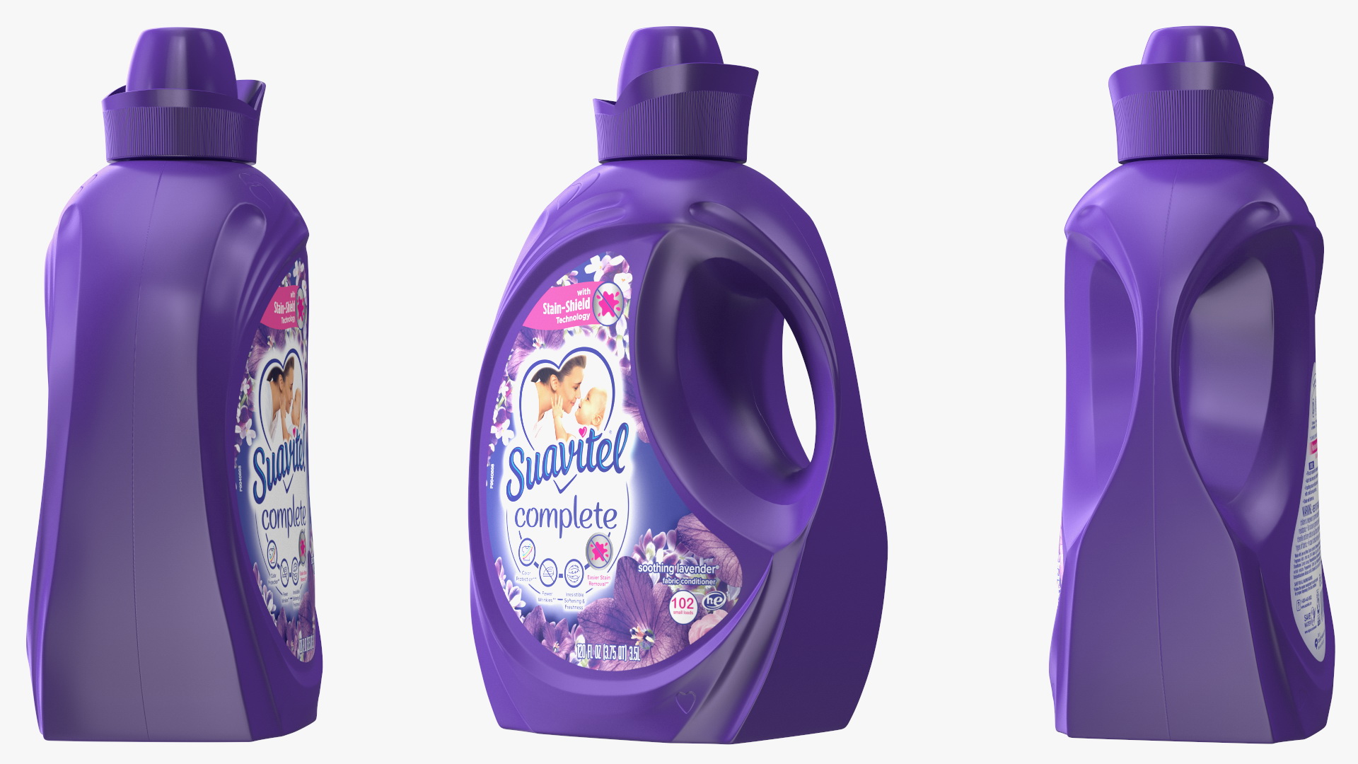 3D Suavitel Lavender Liquid Fabric Softener Large