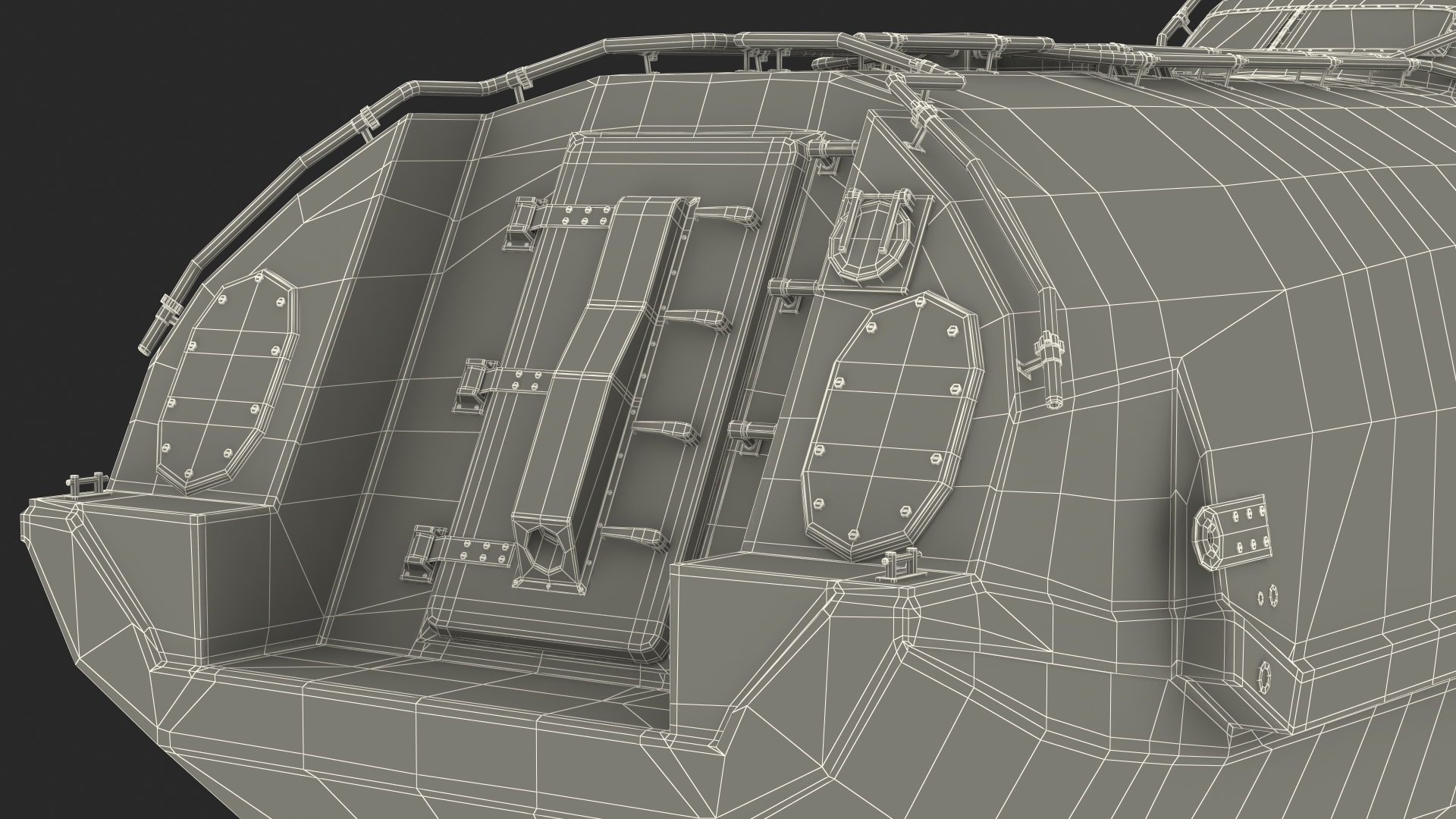 3D model Rescue Lifeboat