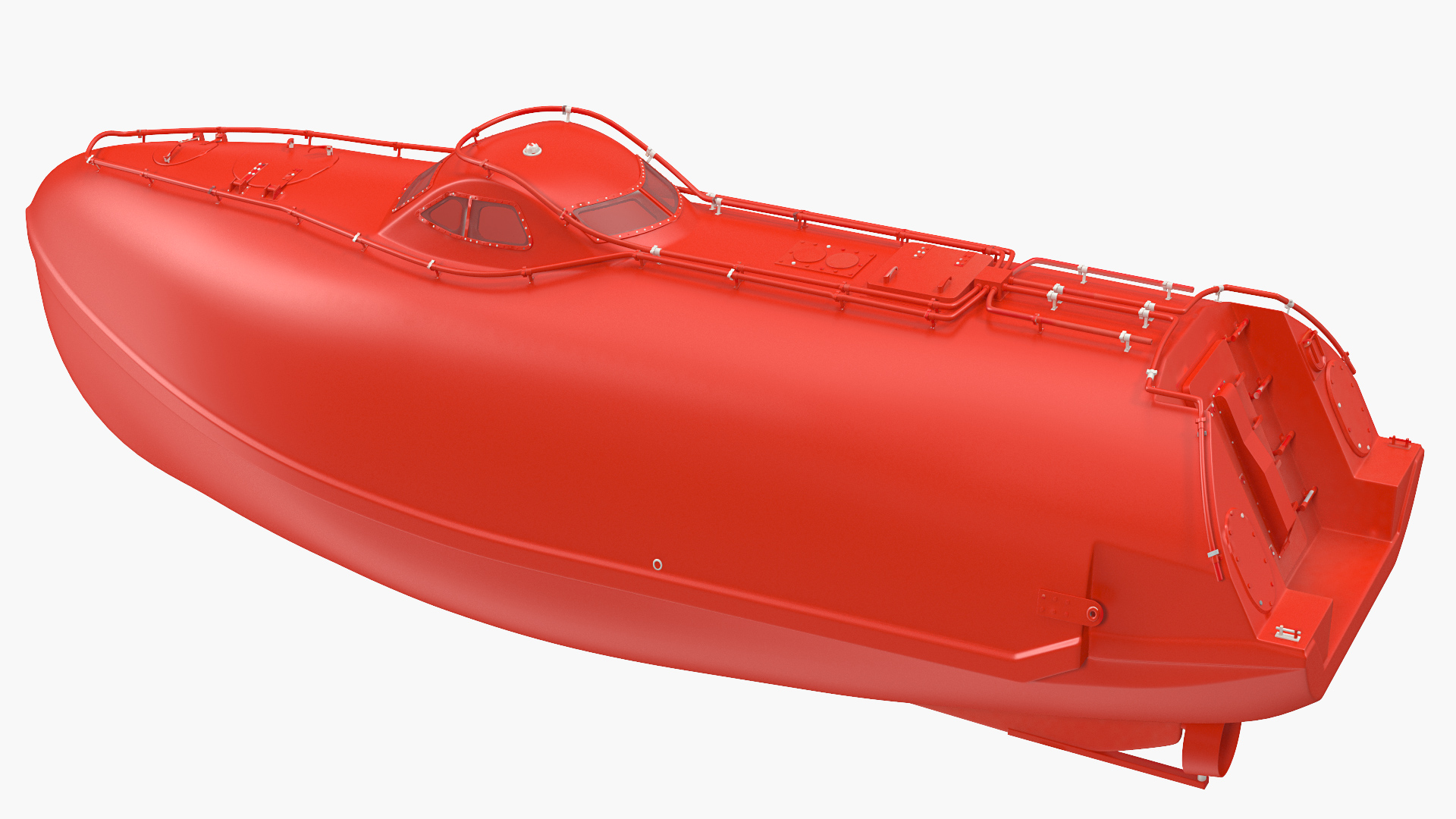 3D model Rescue Lifeboat