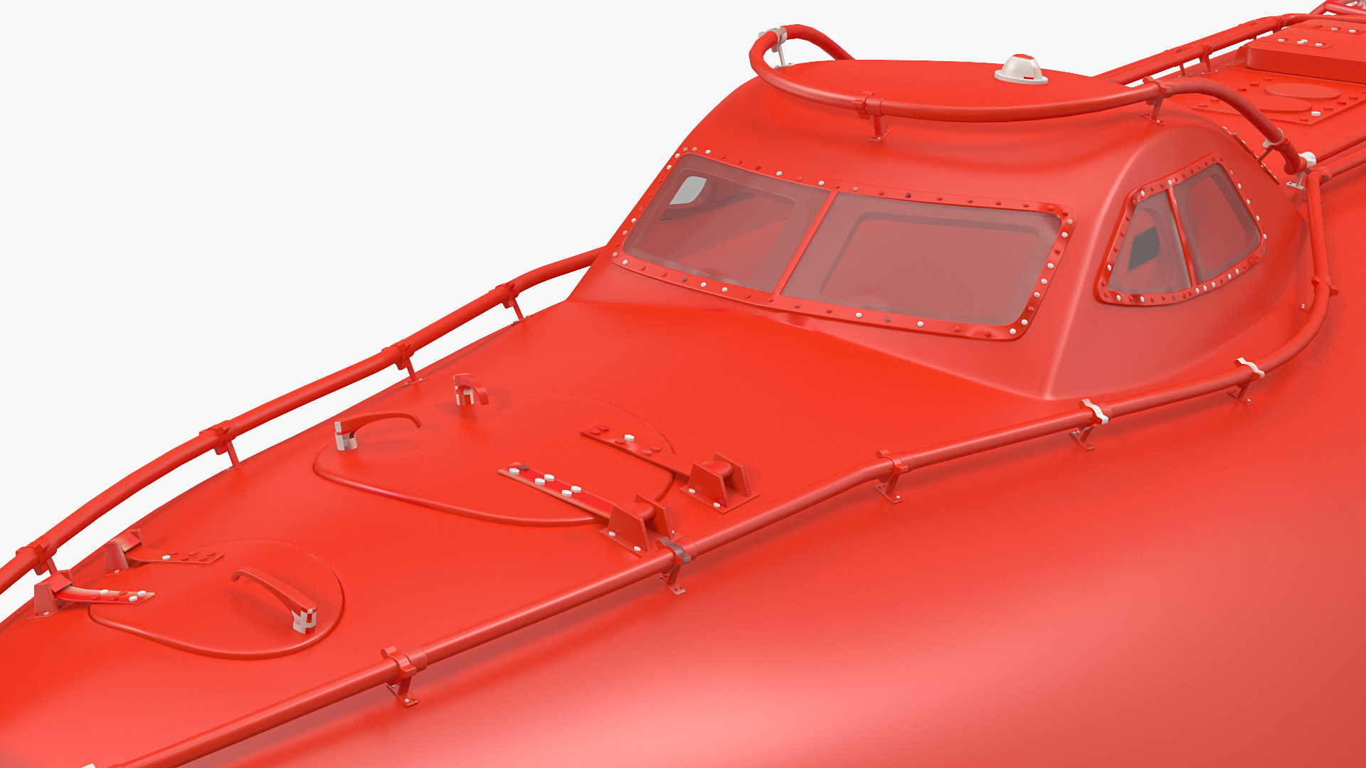 3D model Rescue Lifeboat