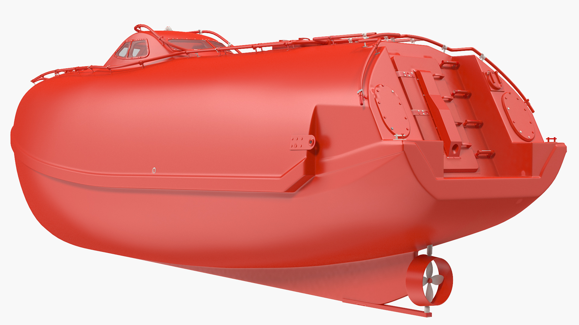 3D model Rescue Lifeboat