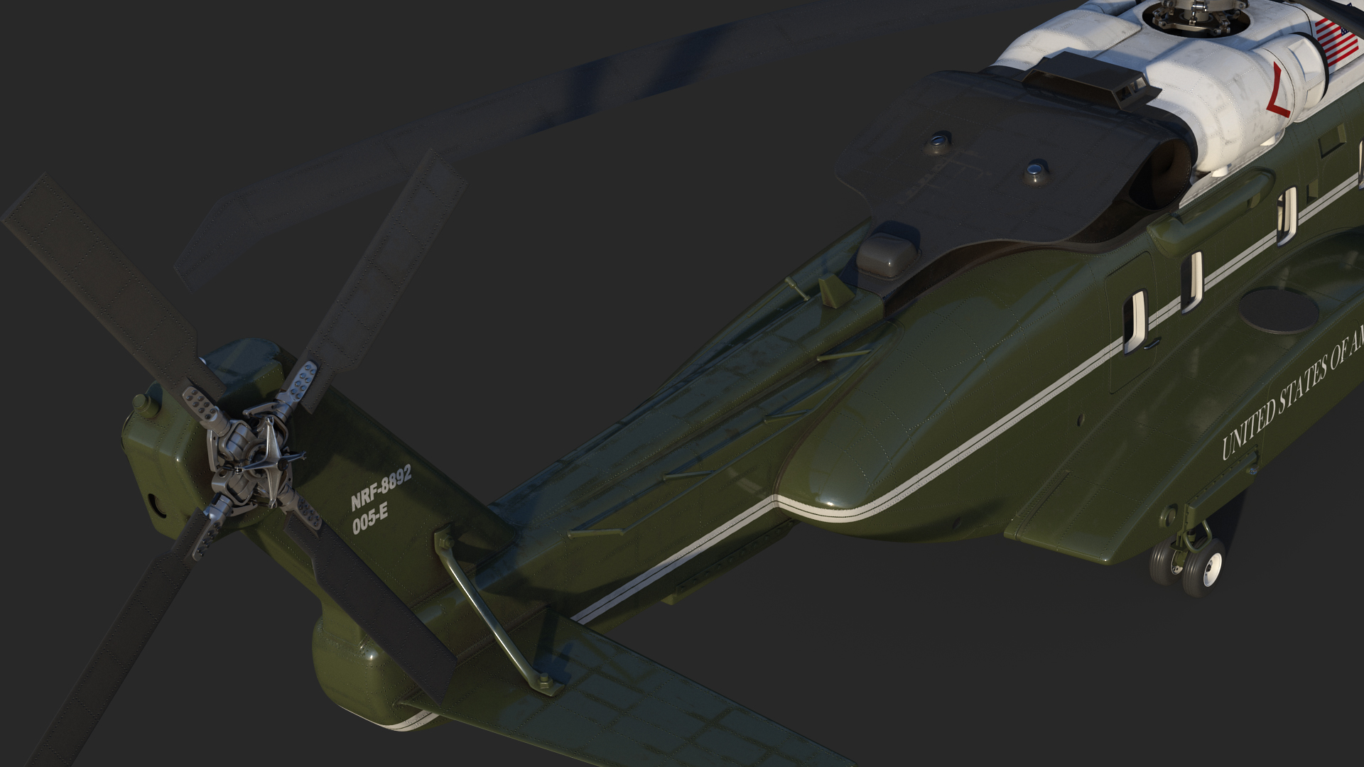 3D model Sikorsky VH-92 Marine One