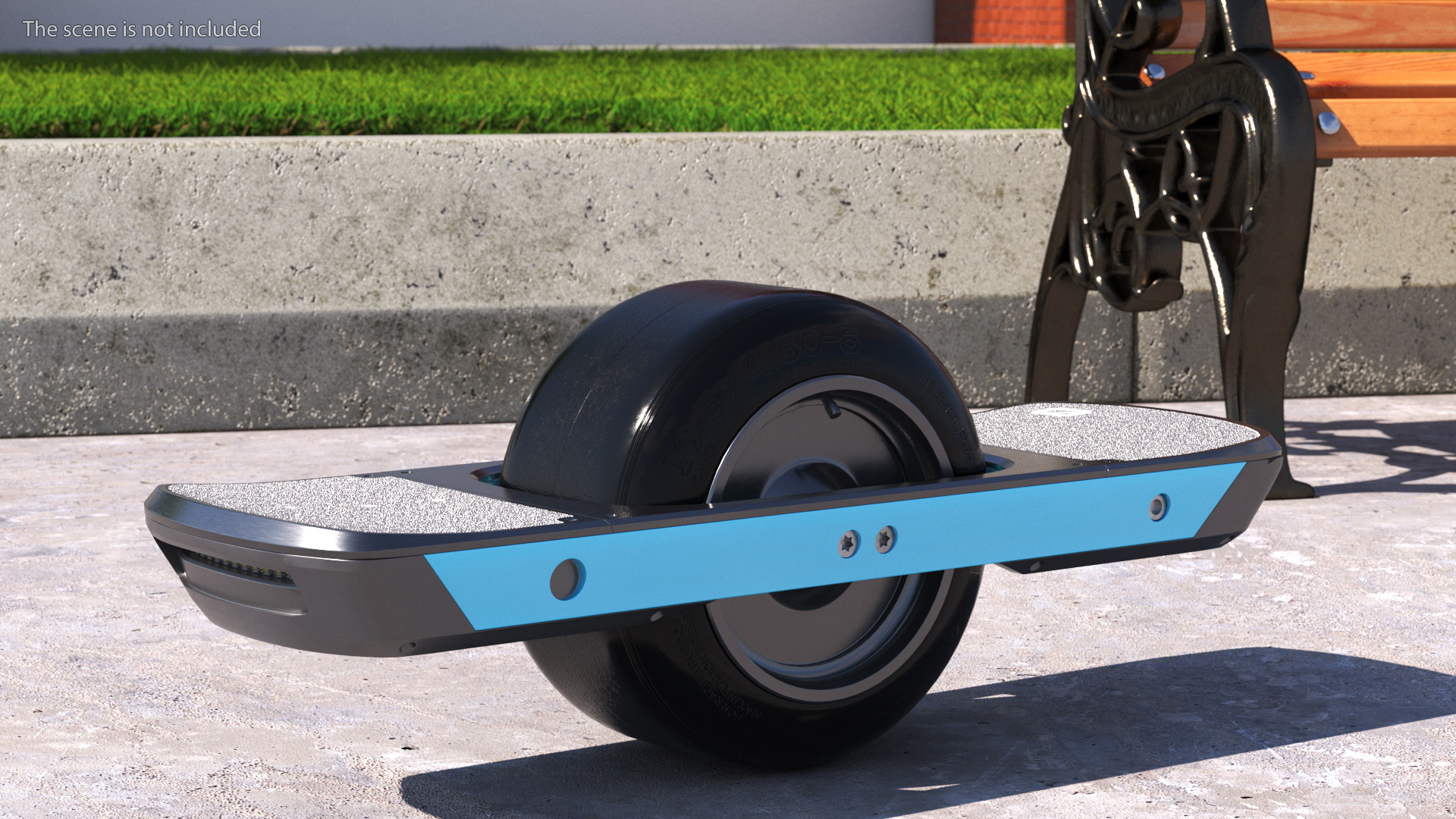 3D model Blue Onewheel Pint X