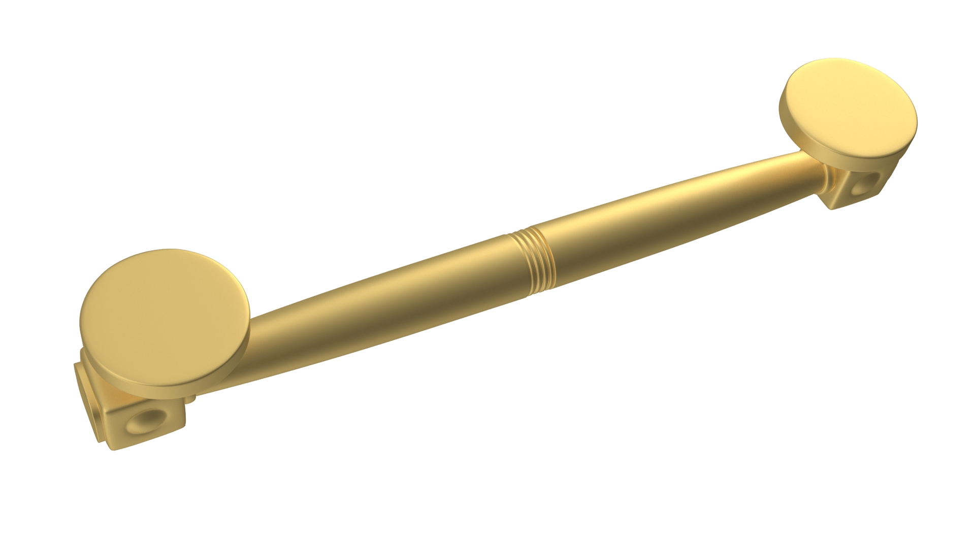 3D model Door Handle Designer Gold