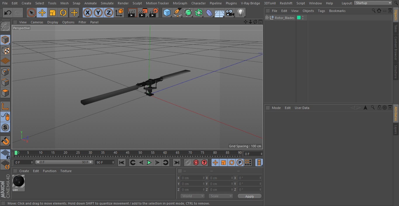 Rotor Blades 3D