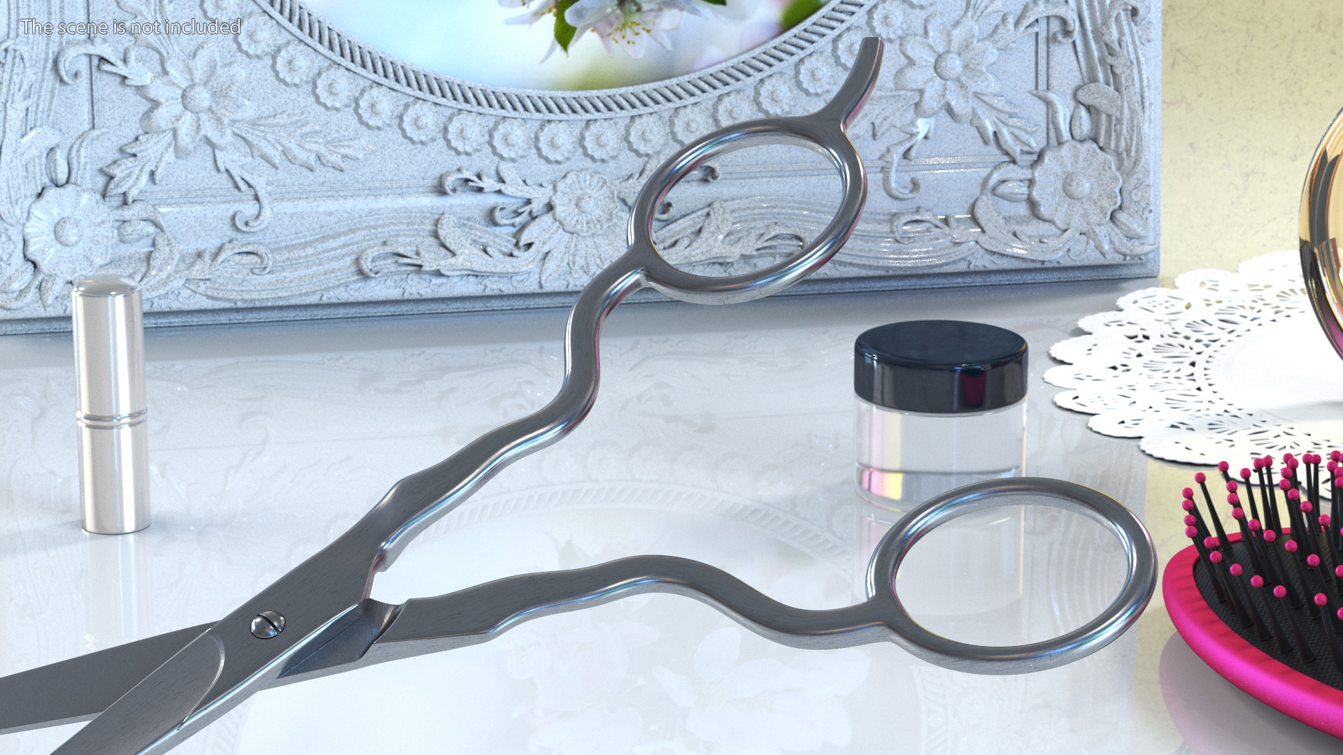 3D model Barber Scissors