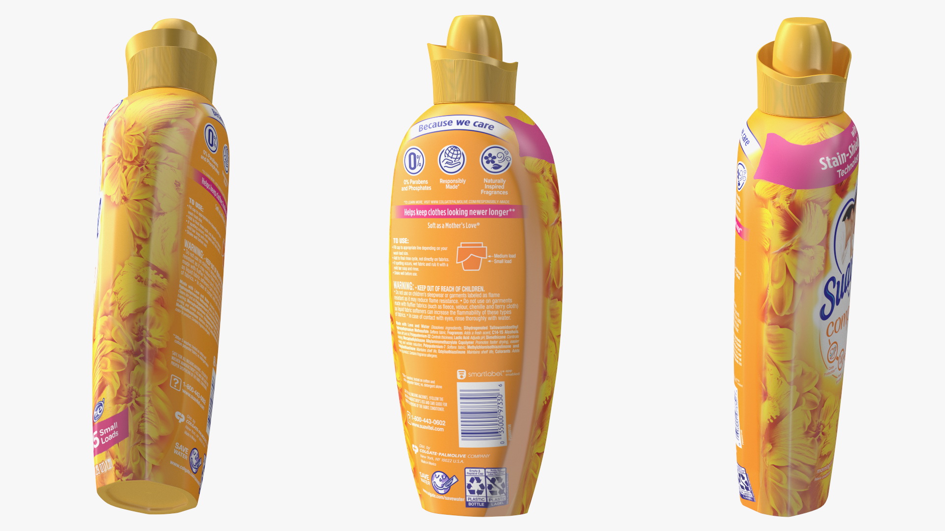 Suavitel Morning Sun Liquid Fabric Softener Small 3D model