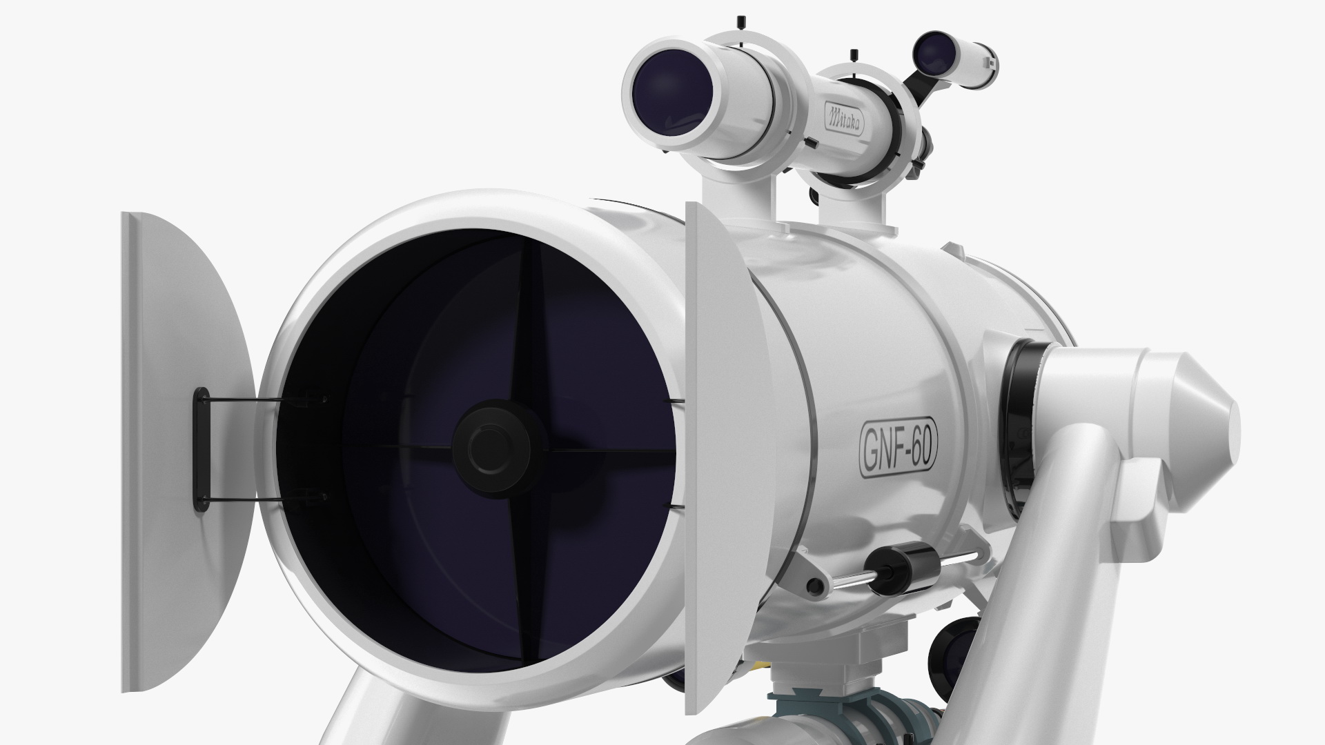 3D Mitaka GNF60 Observatory Telescope Rigged