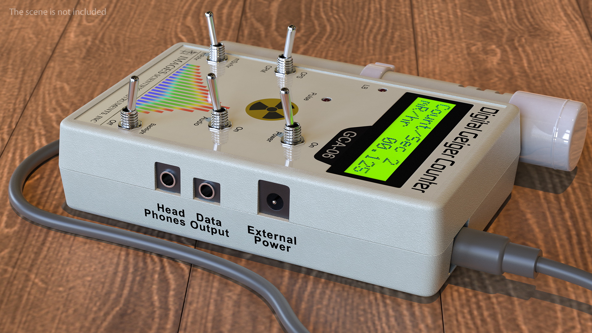 Images GCA 06 Professional Digital Geiger Counter 3D model