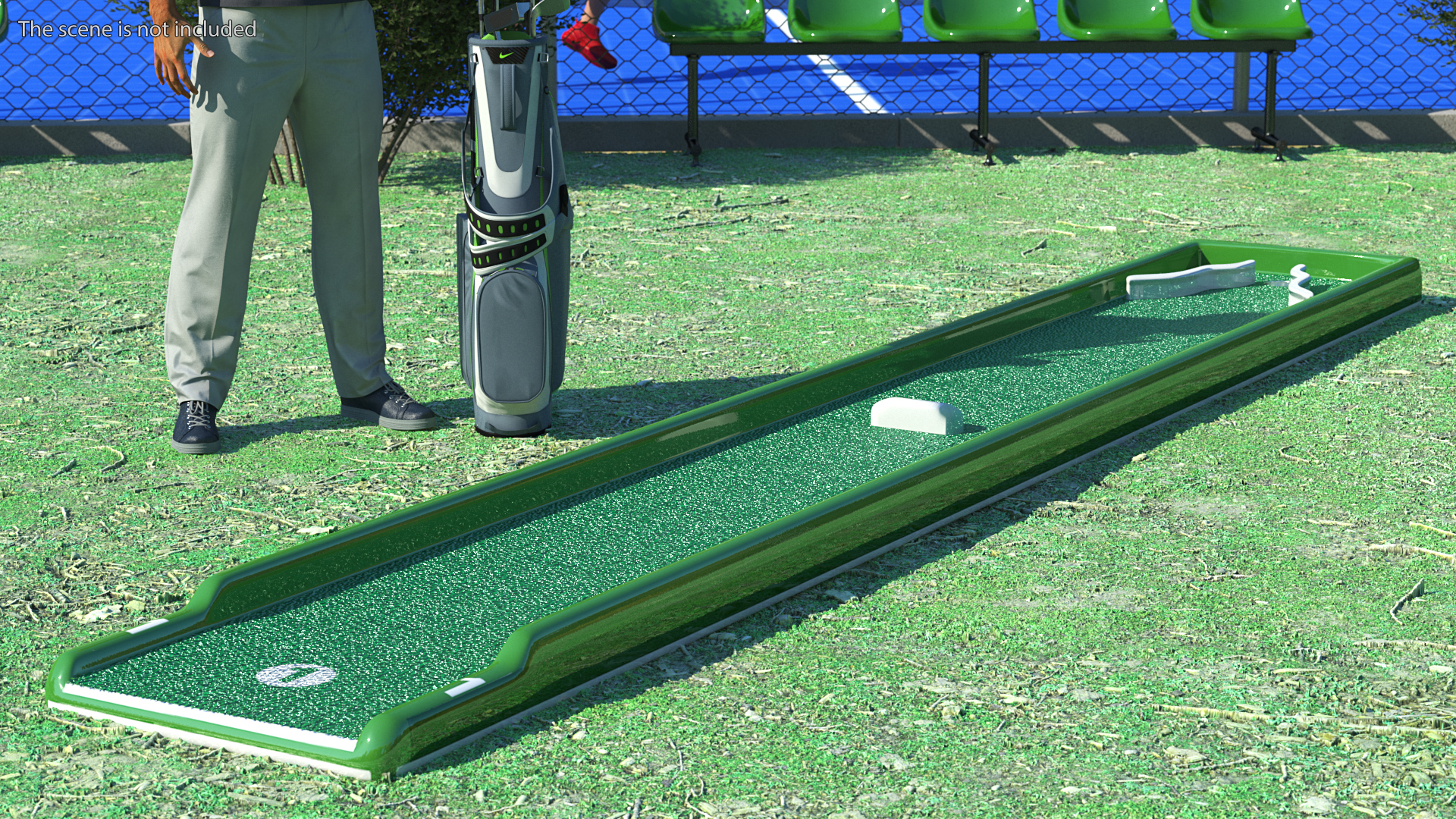 3D model Mini Golf Portable Outdoor Course Hole 1