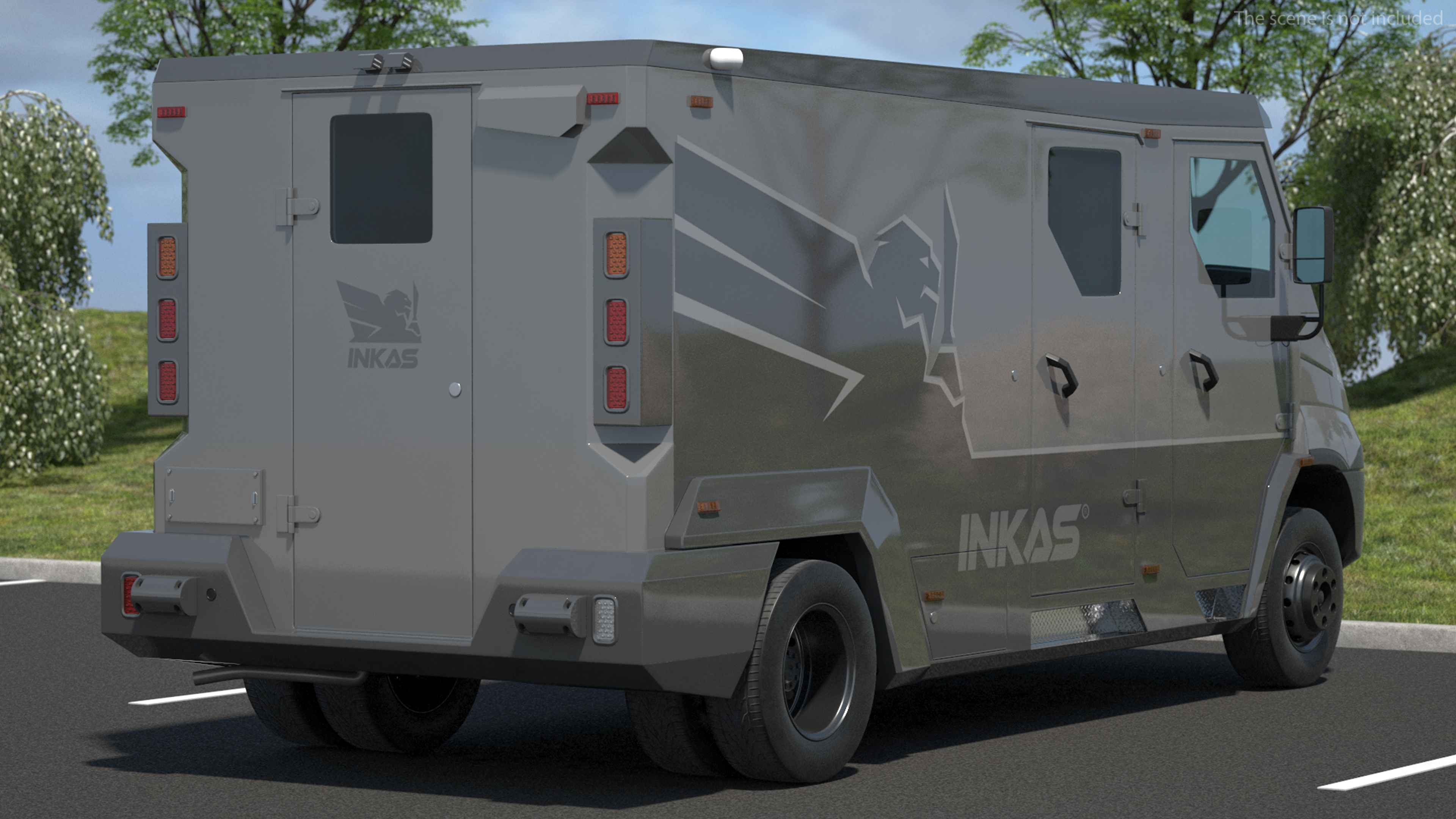 3D INKAS Armored Vehicle