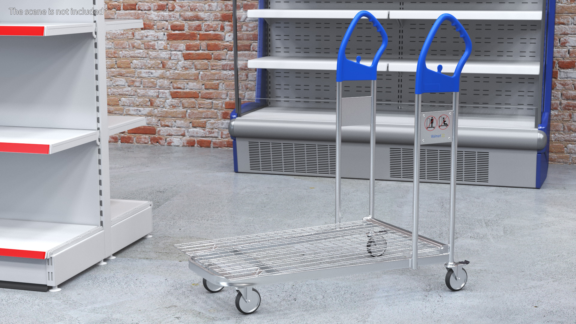 Cargo Shopping Trolley 3D