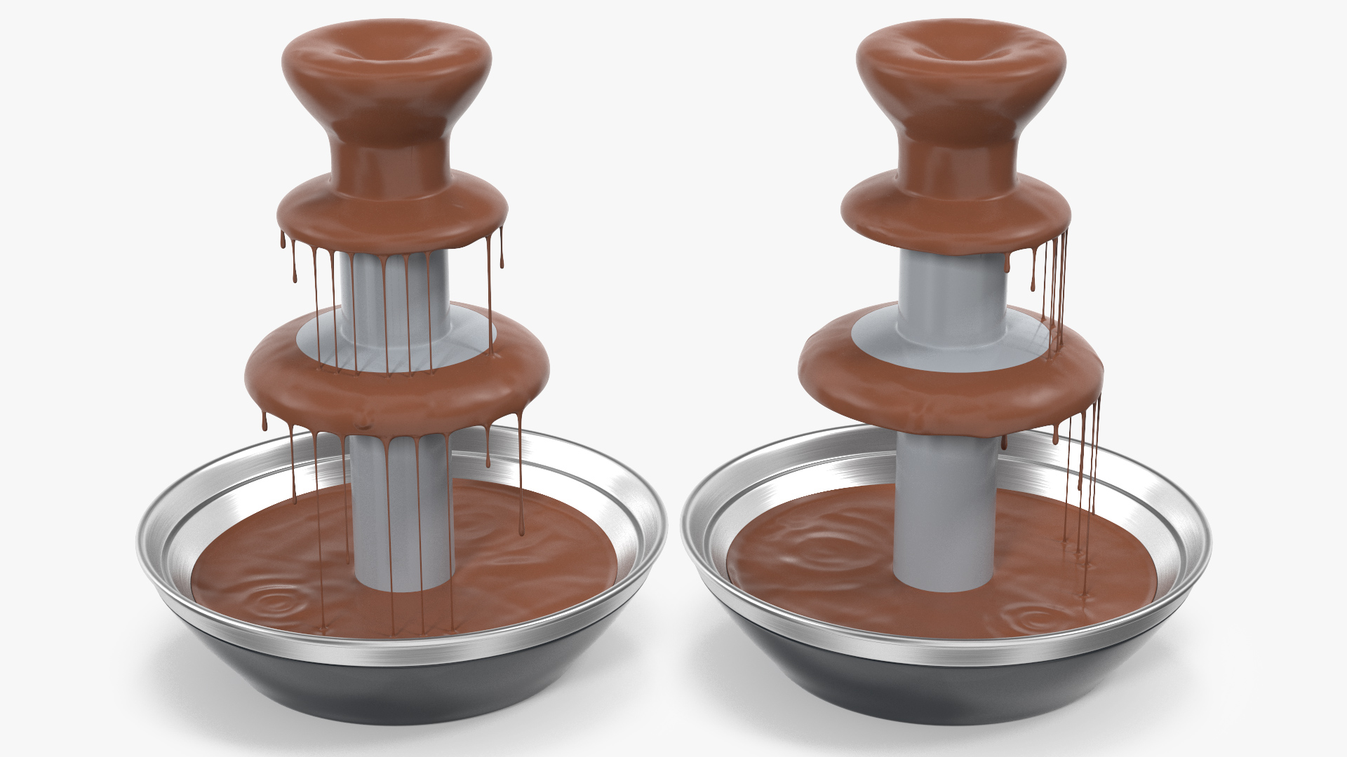 3D Chocolate Fountain model