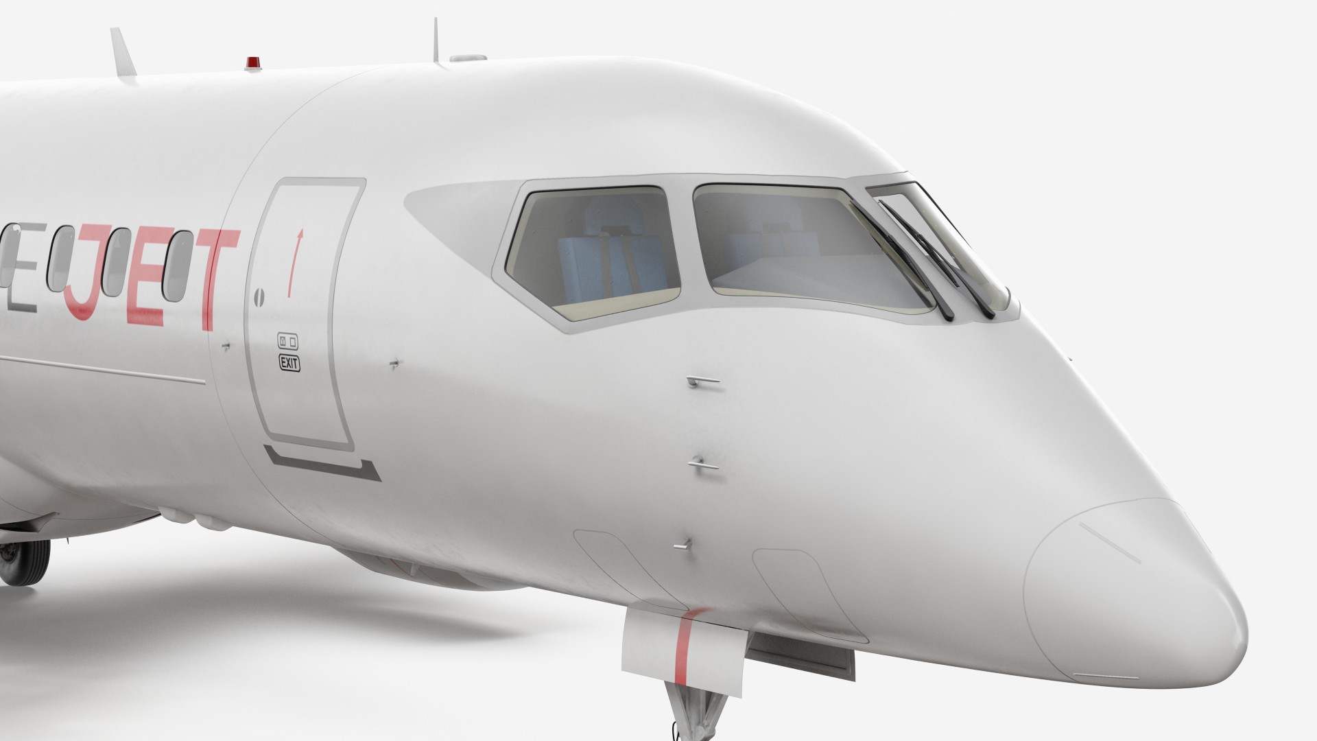 3D Mitsubishi SpaceJet M90 model