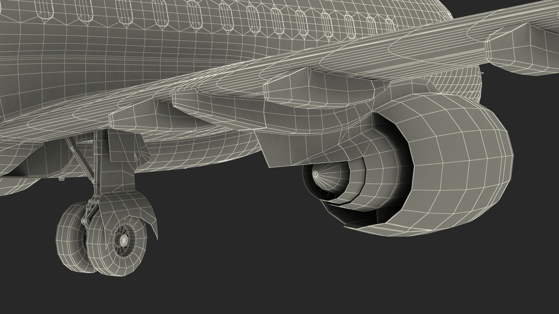 3D Mitsubishi SpaceJet M90 model