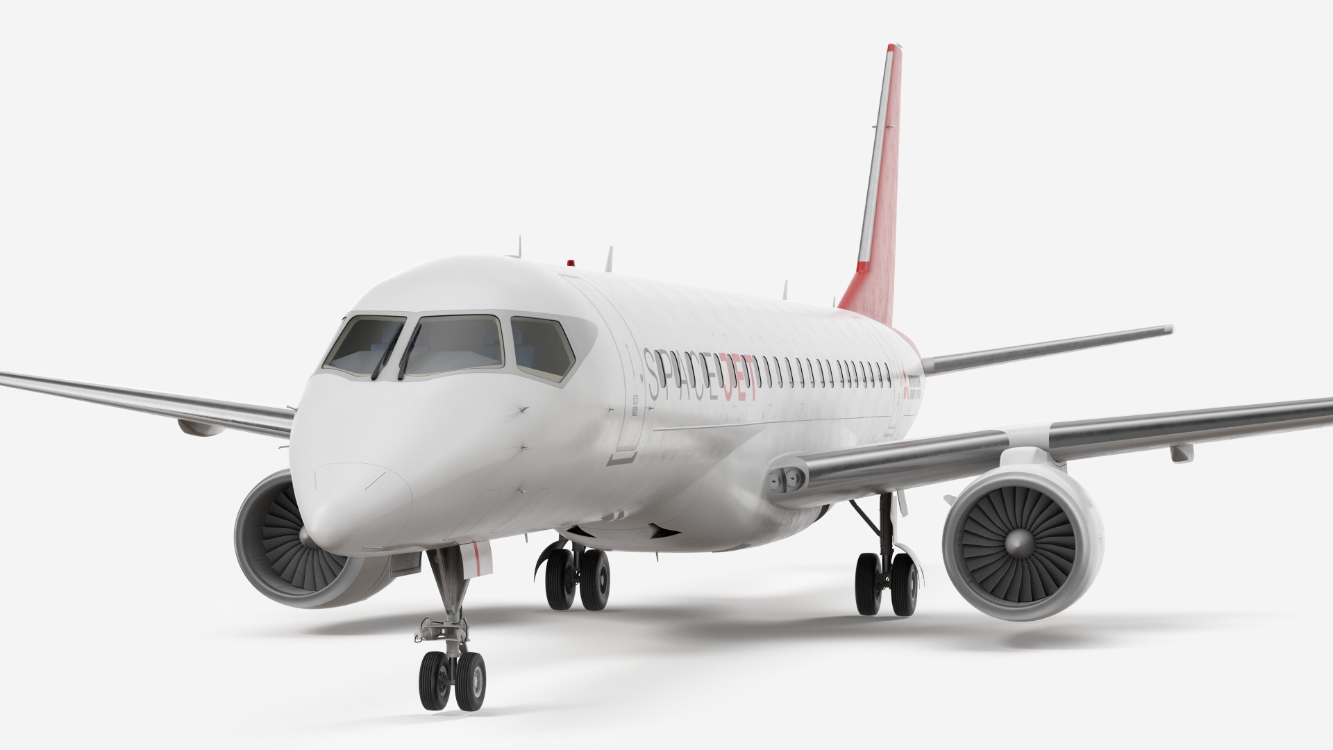 3D Mitsubishi SpaceJet M90 model