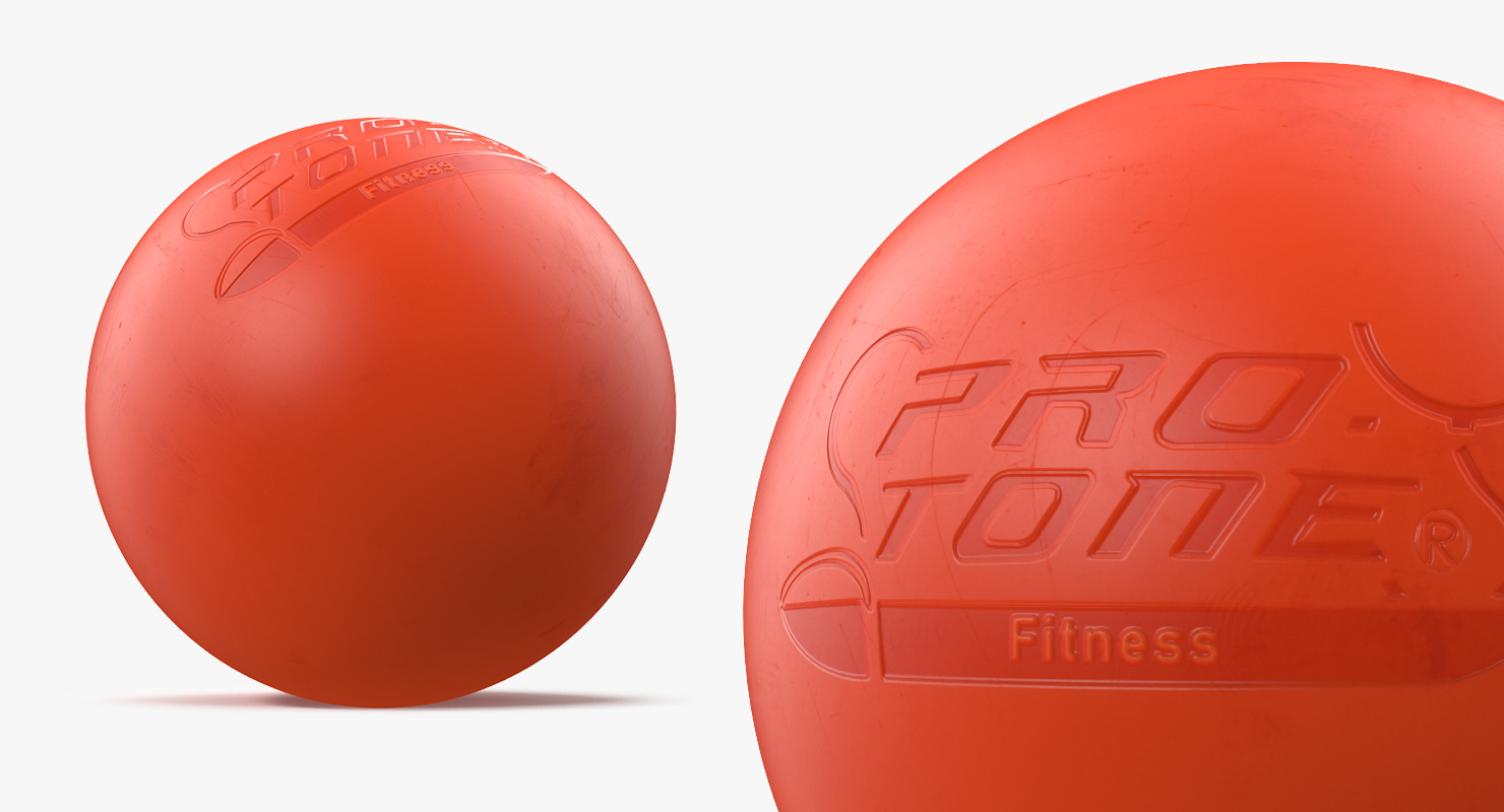 3D Lacrosse Ball model