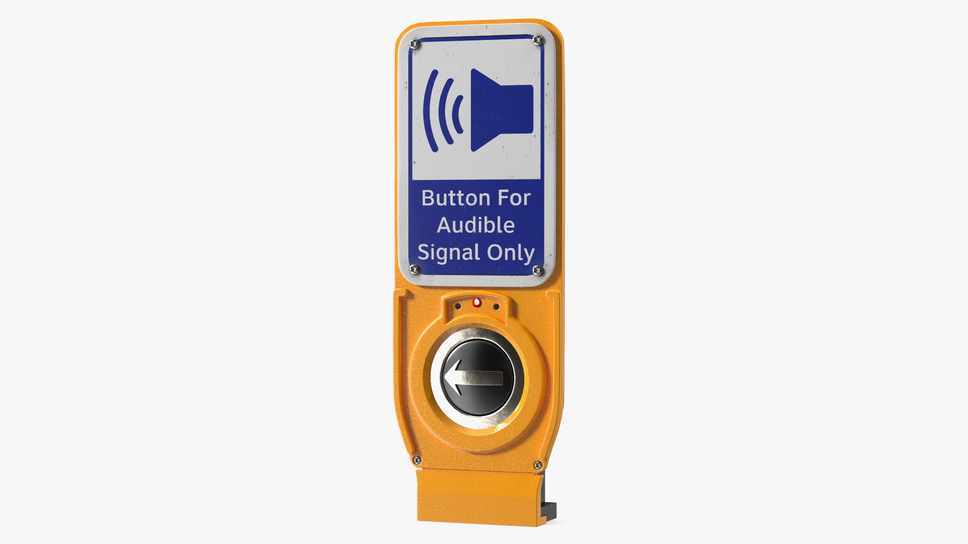 3D Audible Signal Crosswalk Button