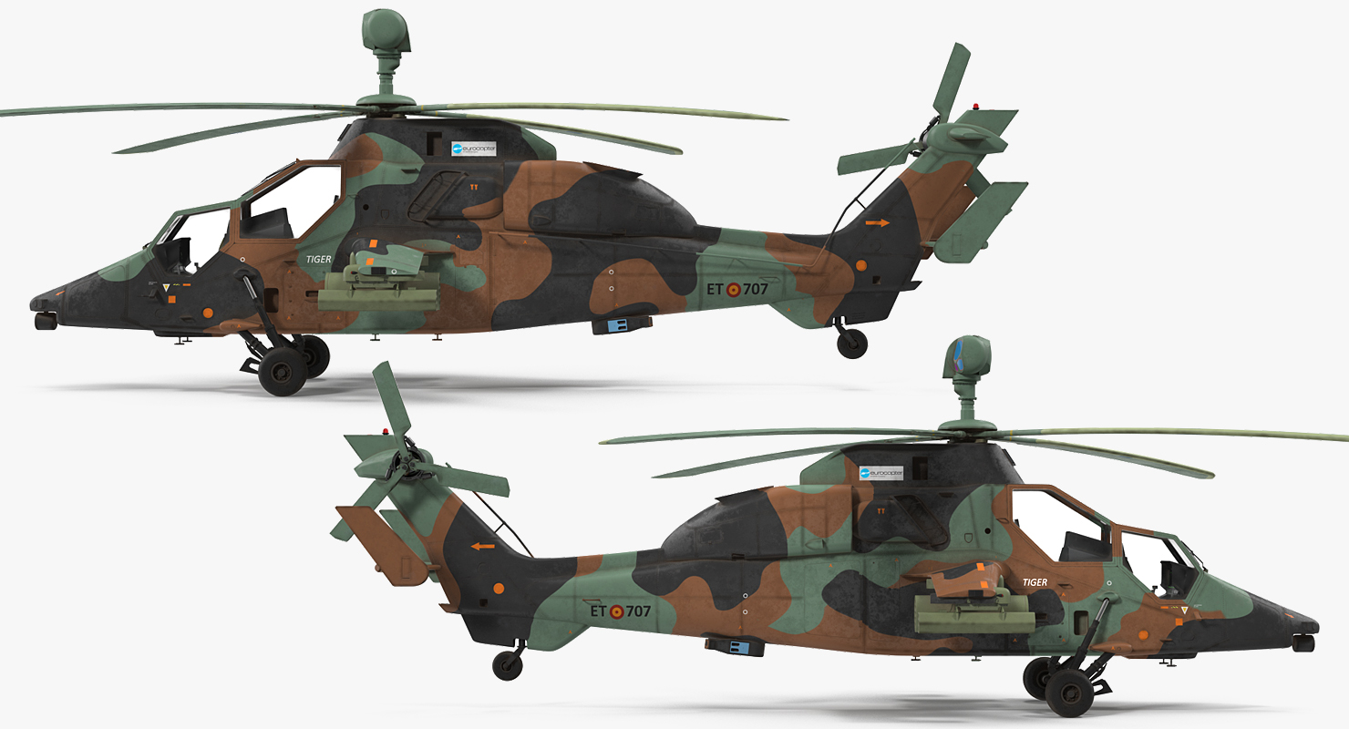 Eurocopter Tigre Spanish Army 3D model