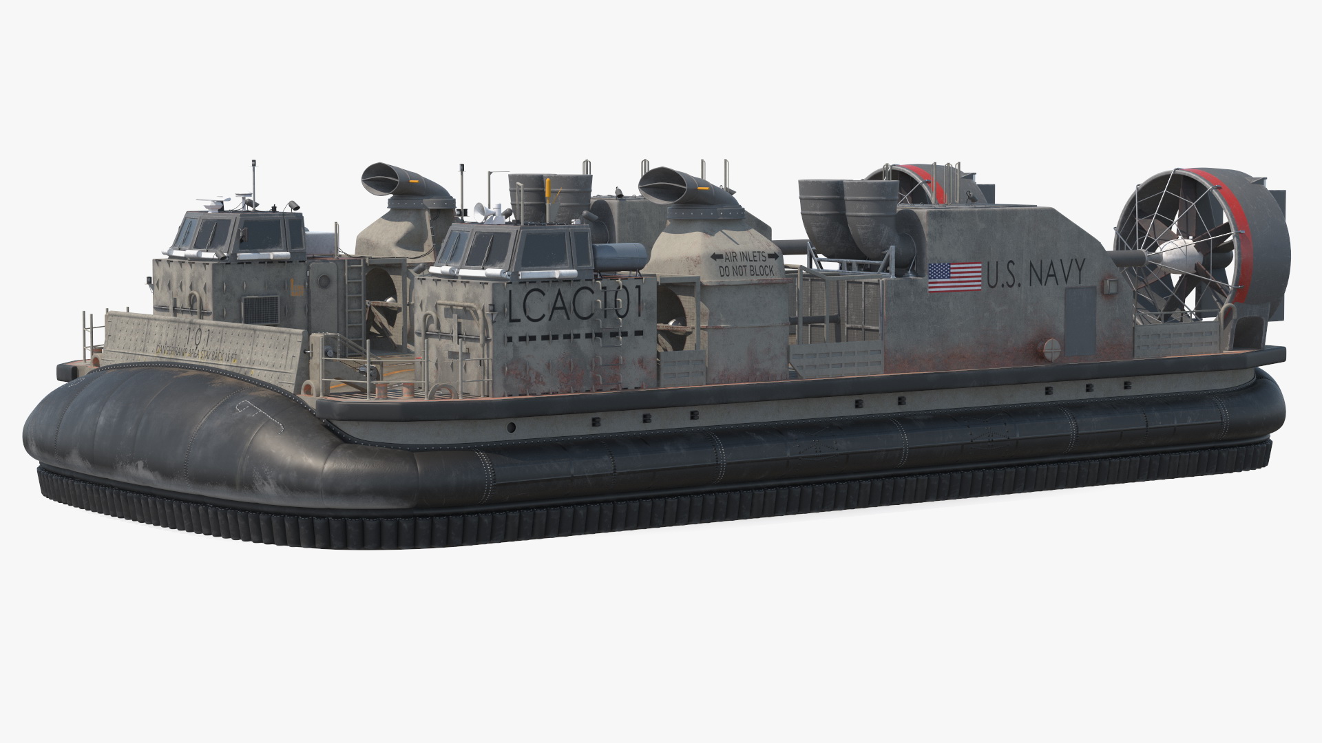 3D model LCAC Old