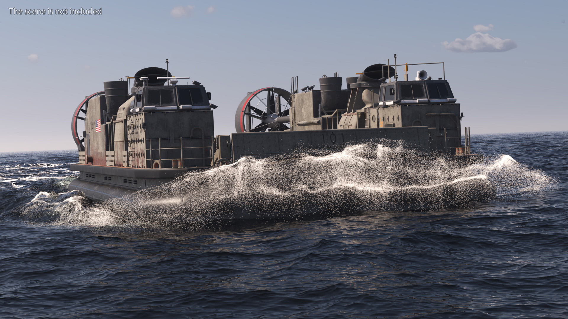 3D model LCAC Old