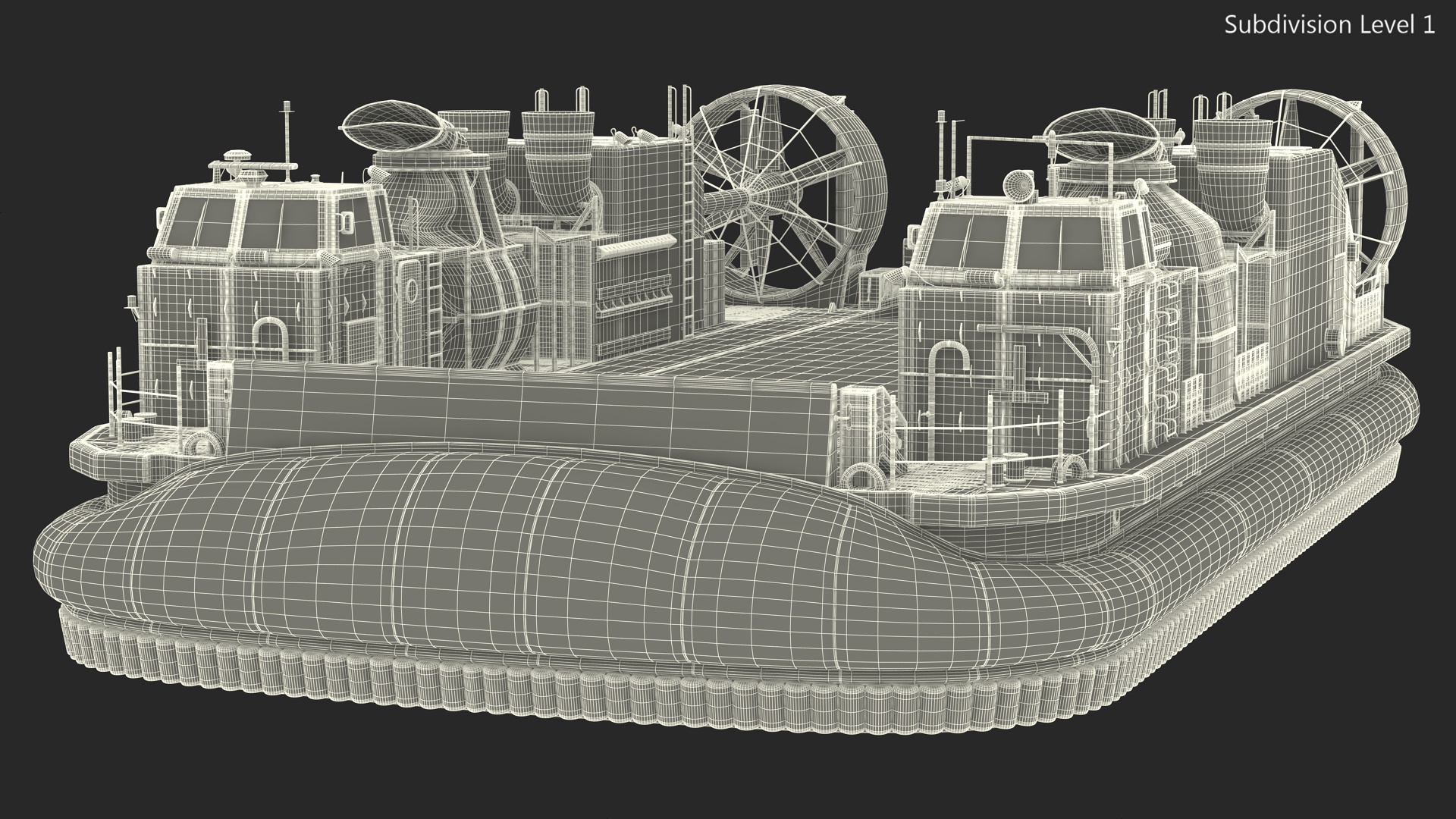 3D model LCAC Old