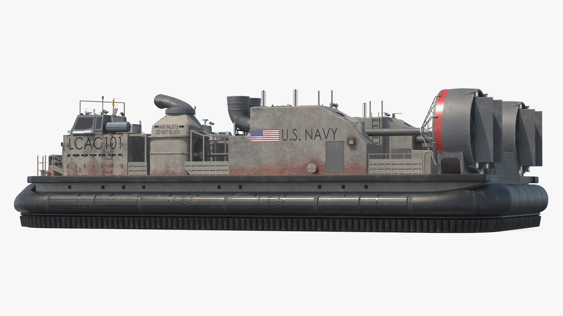 3D model LCAC Old