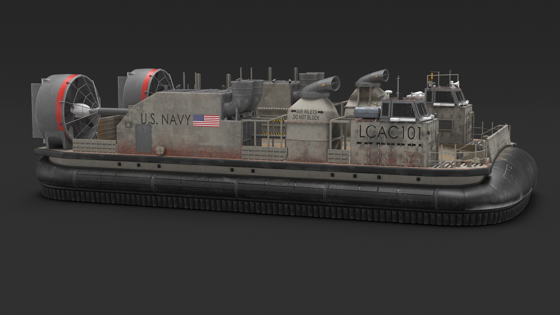 3D model LCAC Old