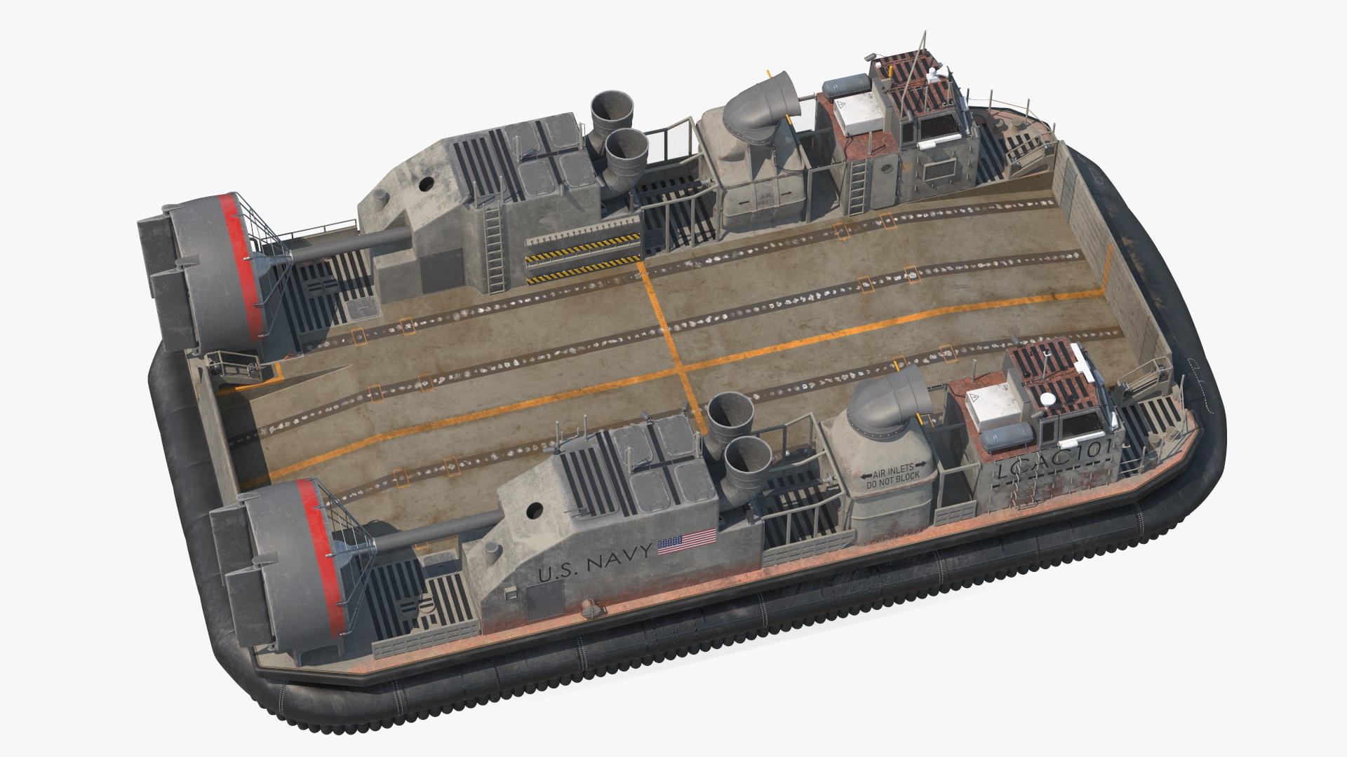 3D model LCAC Old