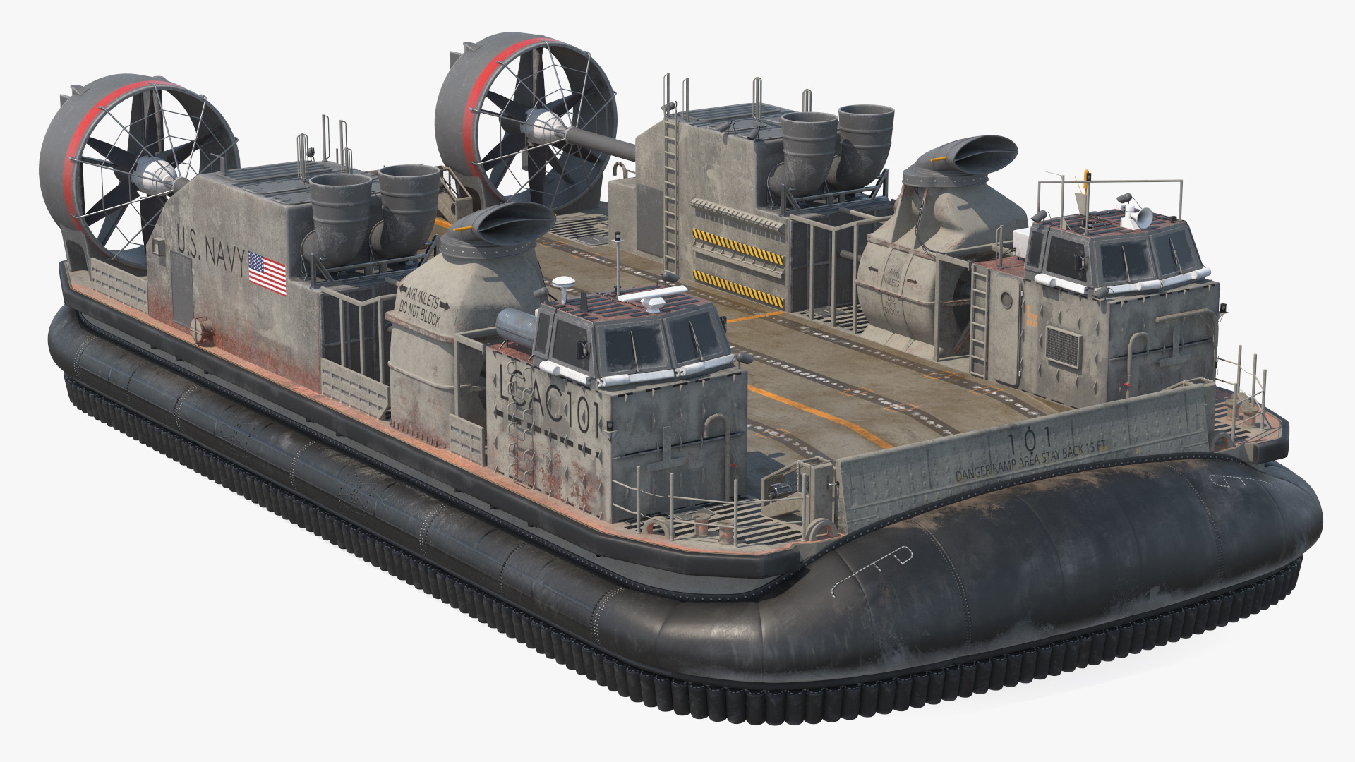 3D model LCAC Old