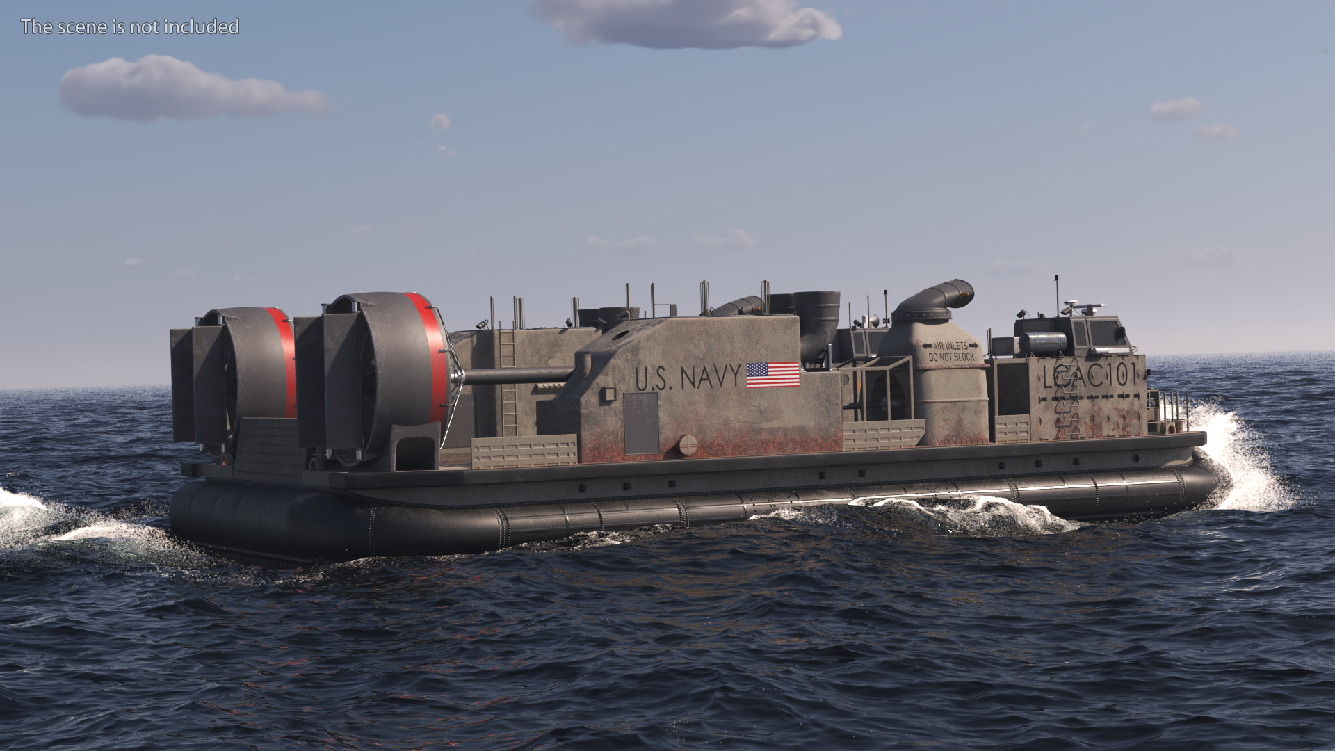 3D model LCAC Old