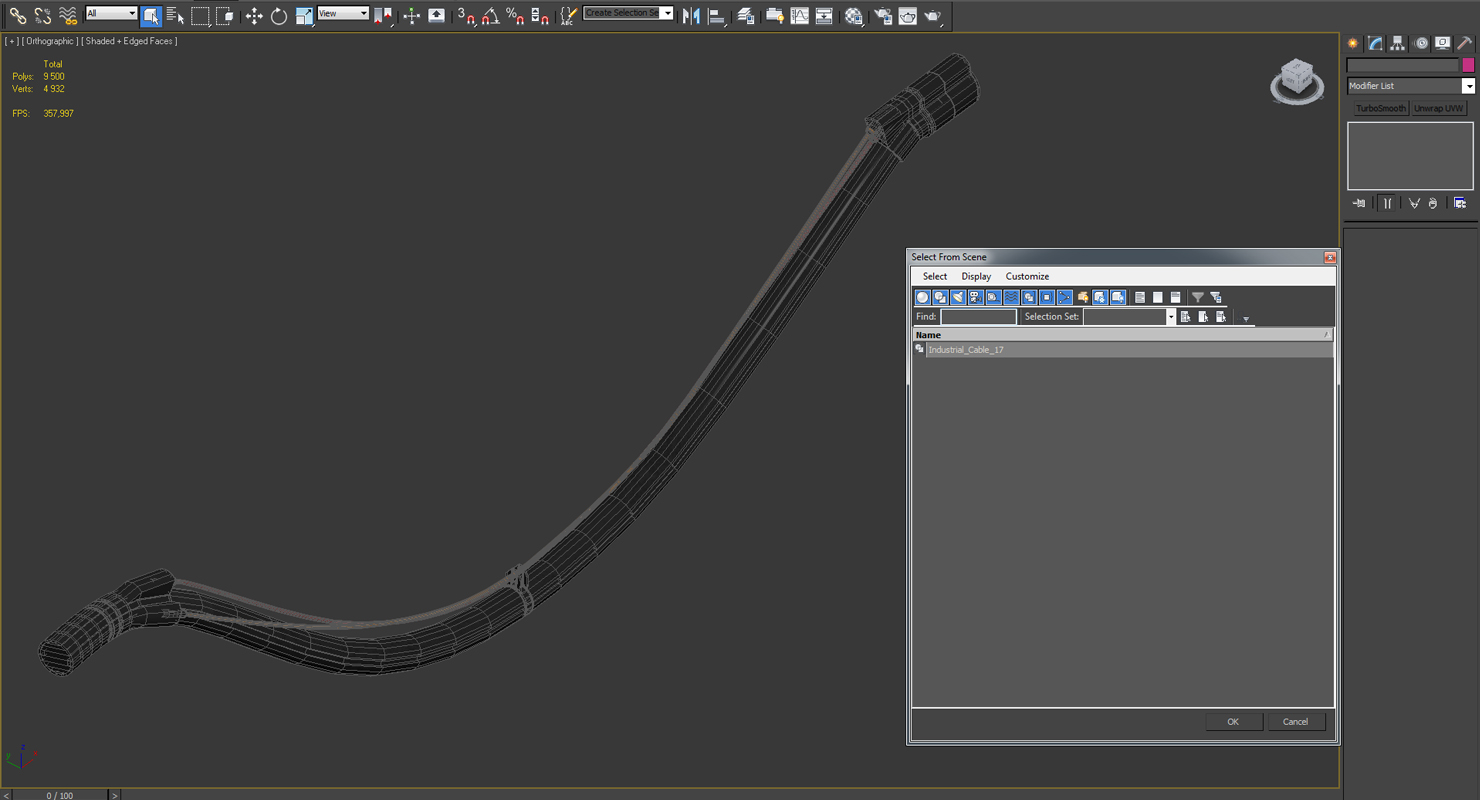 Industrial Cable 17 3D model