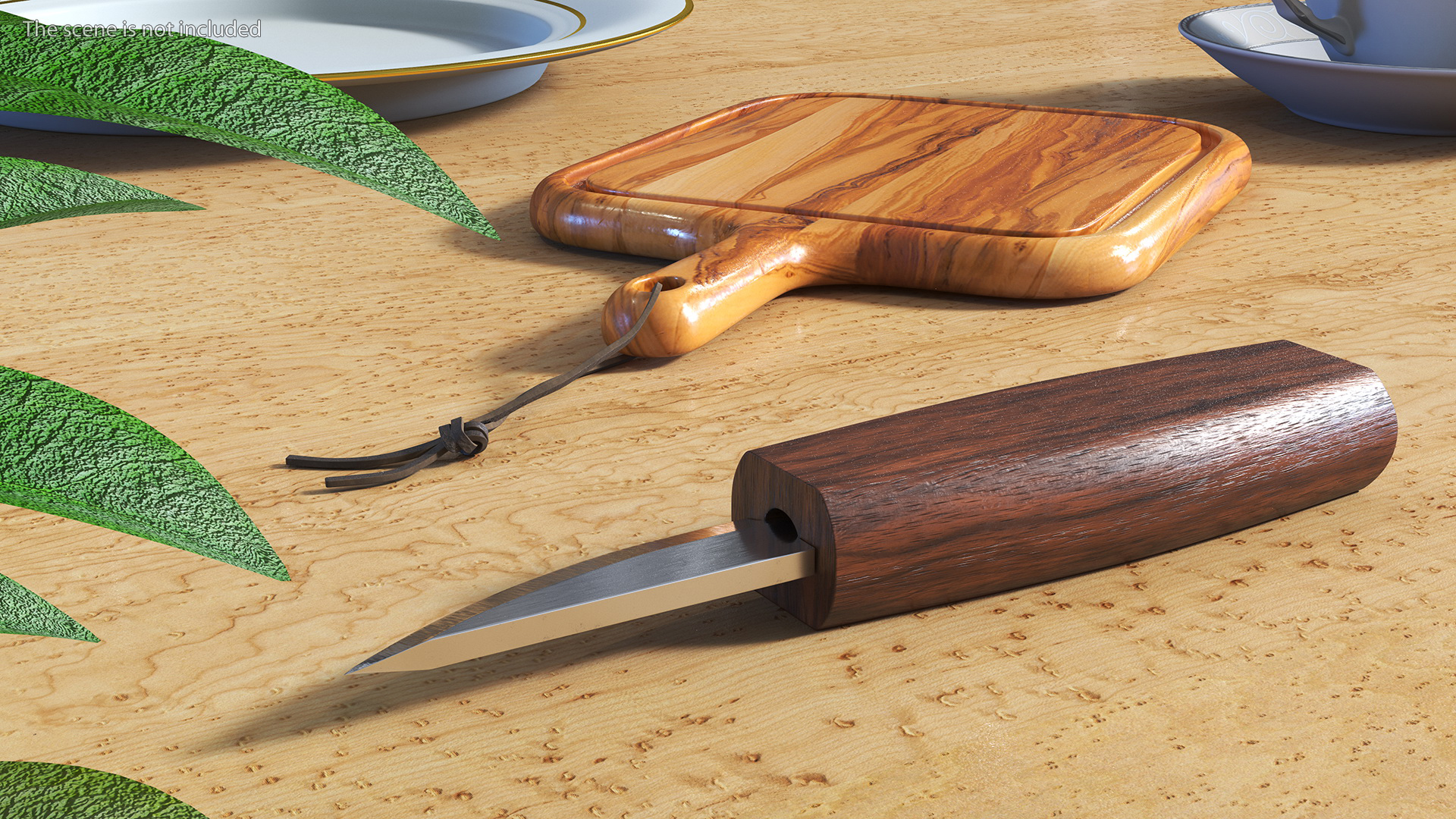 Sloyd Carving Knife 3D model