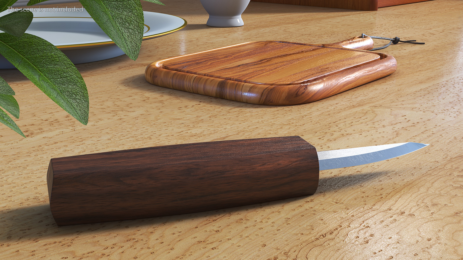 Sloyd Carving Knife 3D model