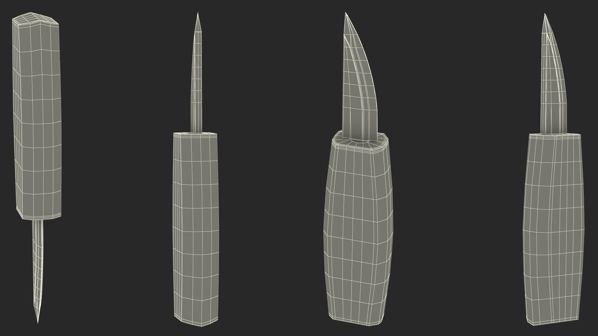 Sloyd Carving Knife 3D model