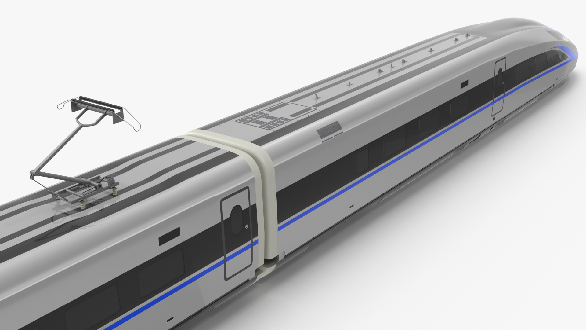 3D High Speed Bullet Train model