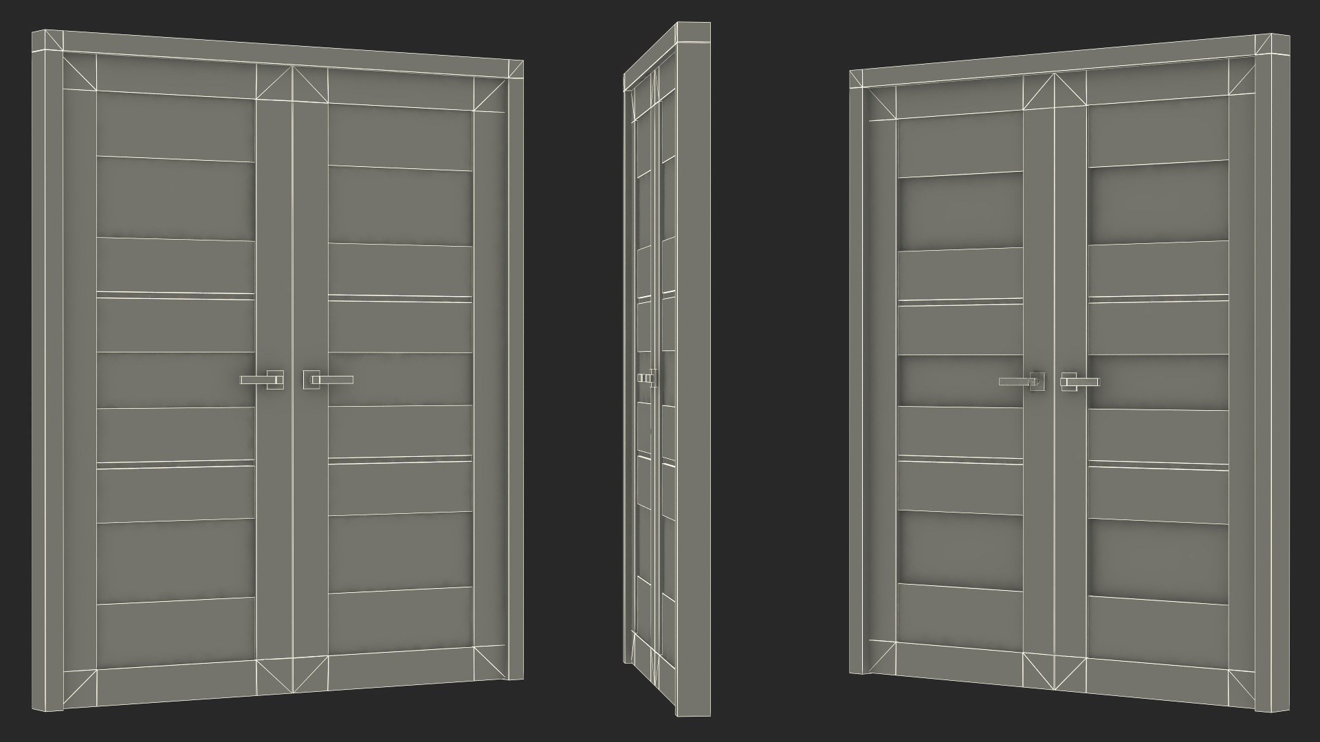 3D Double Door