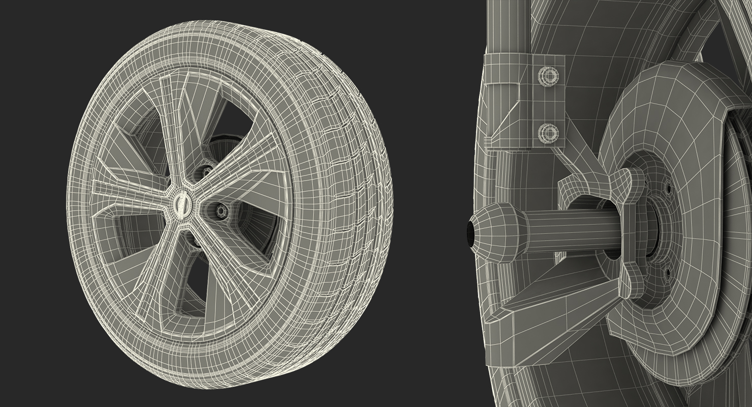 Nissan Wheel 3D