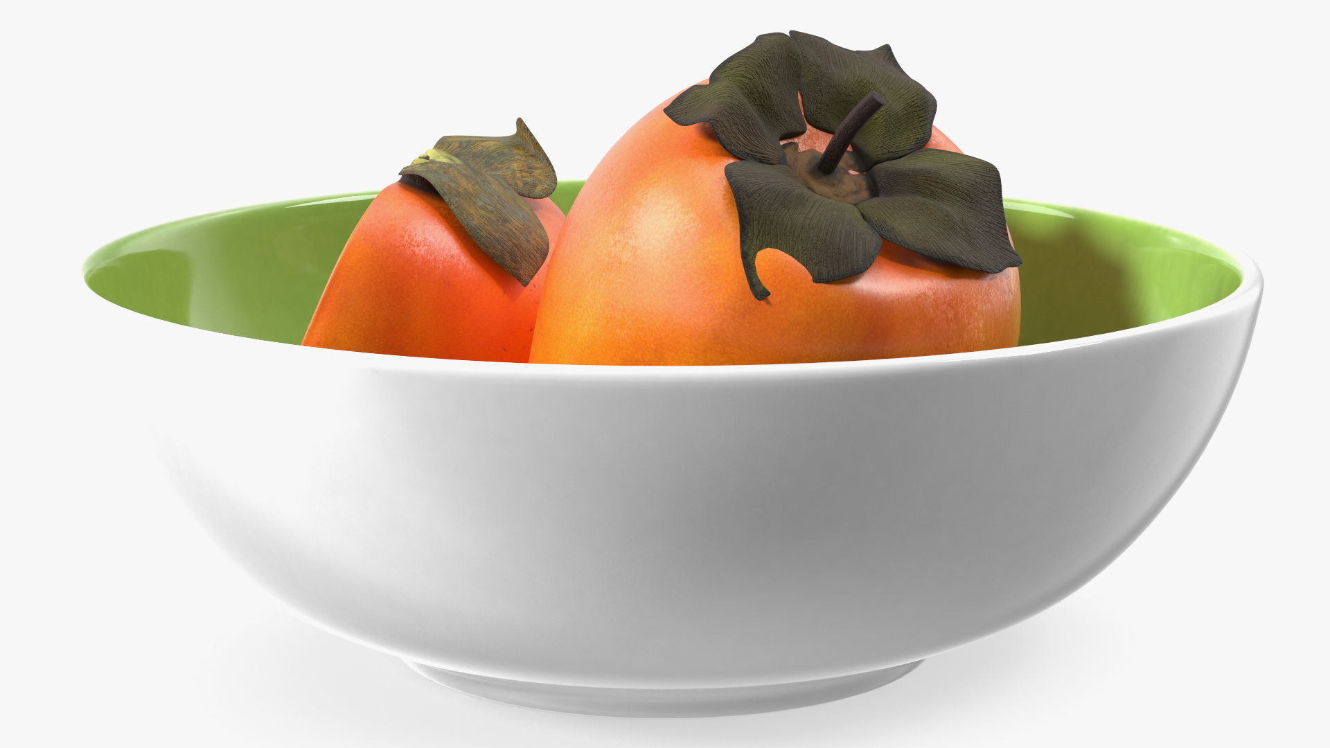 Persimmon Fruit Set 3D model