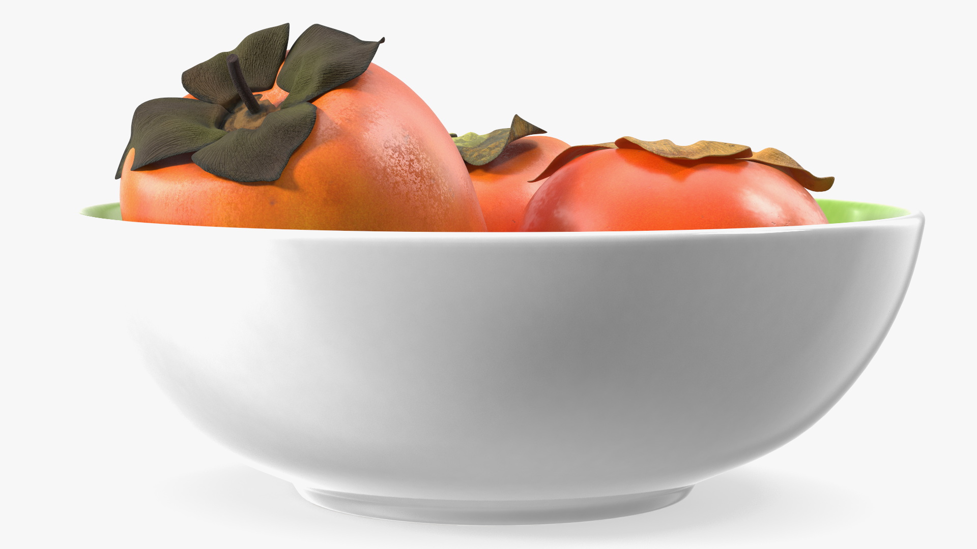 Persimmon Fruit Set 3D model