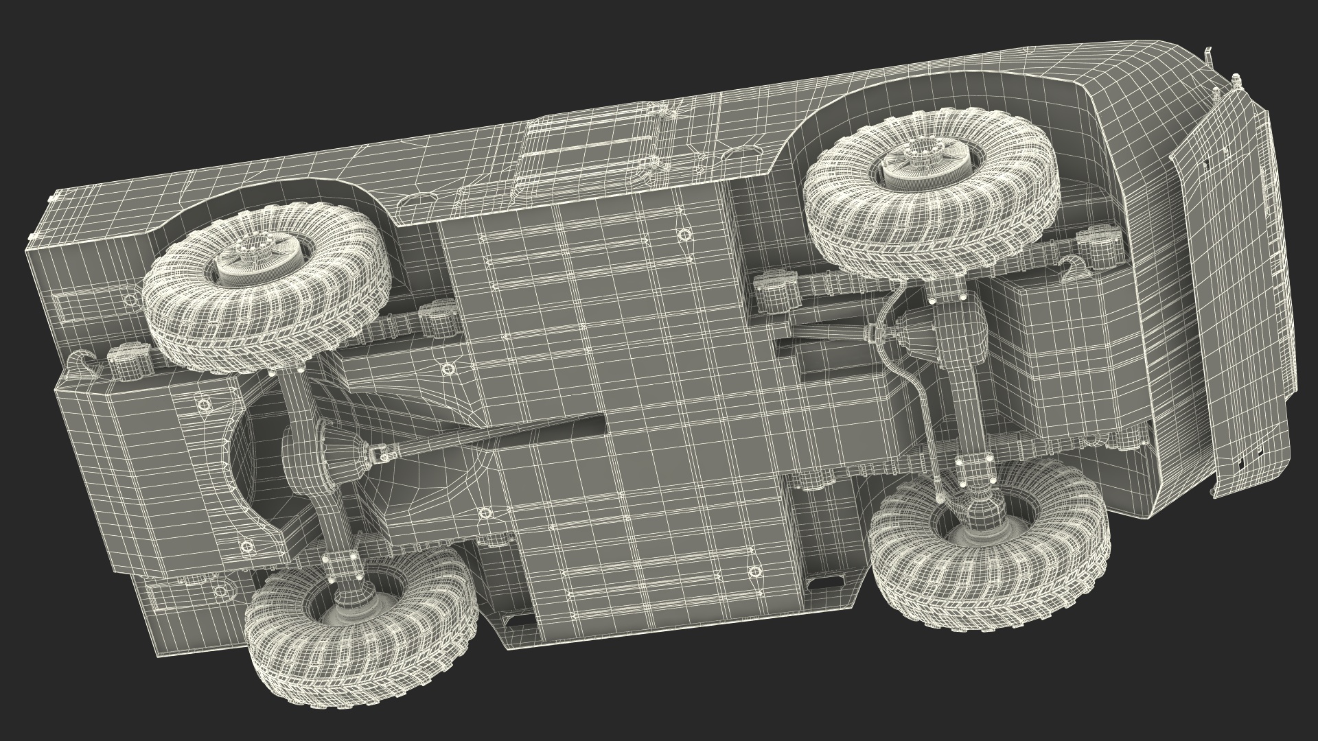 BRDM 2 Amphibious Vehicle Rigged 3D