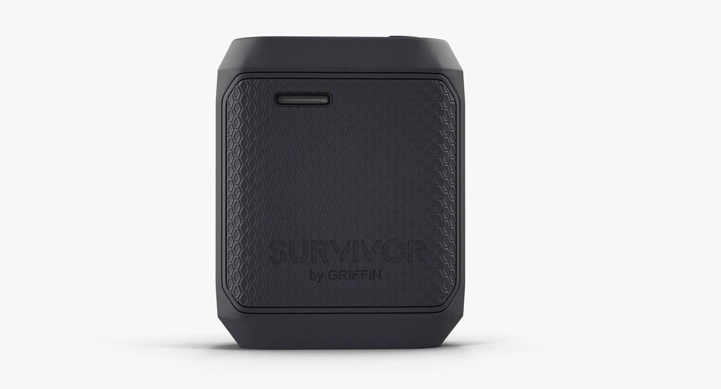 3D model Survivor Power Bank Battery Griffin