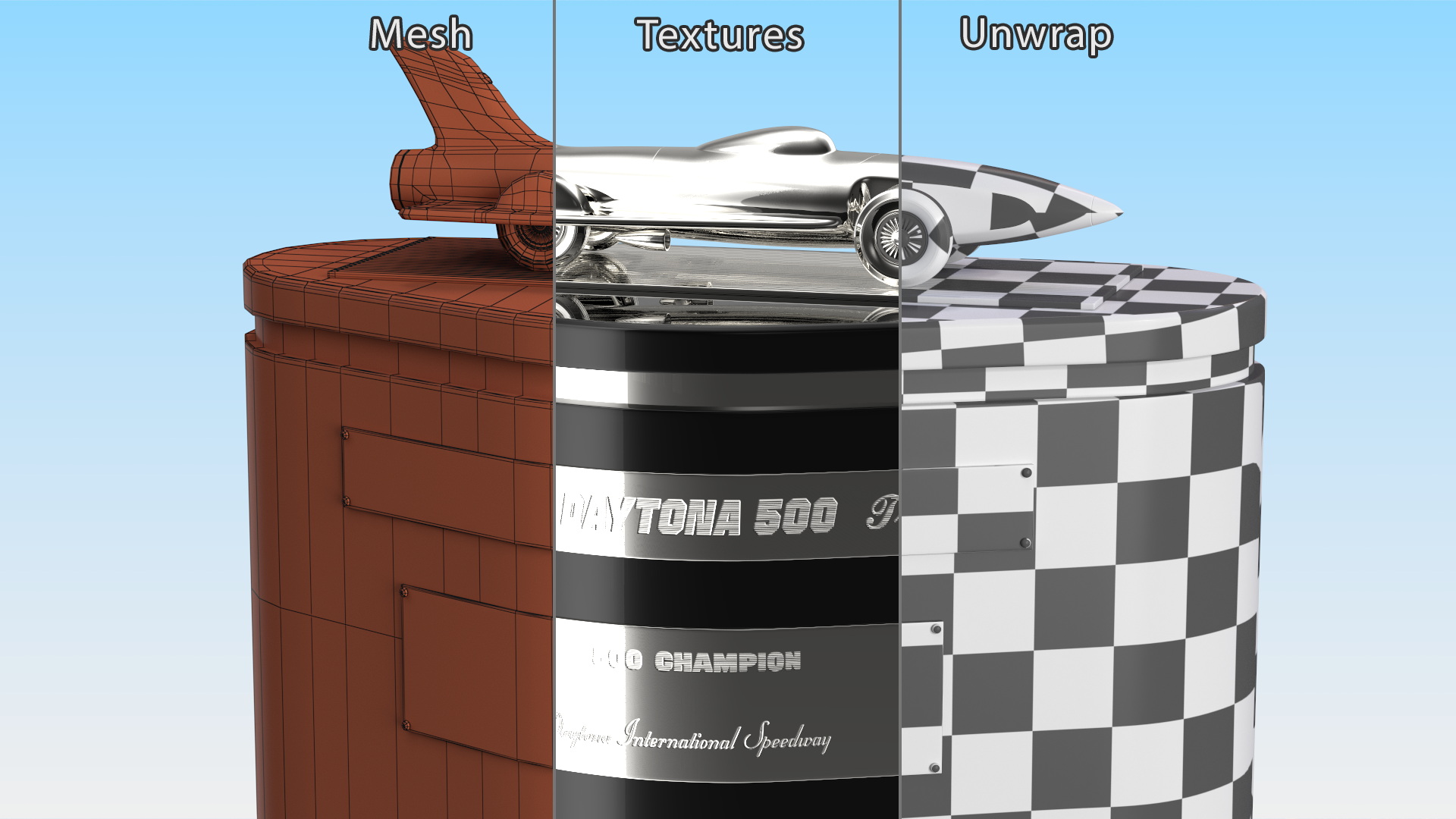 3D model Harley J Earl Trophy